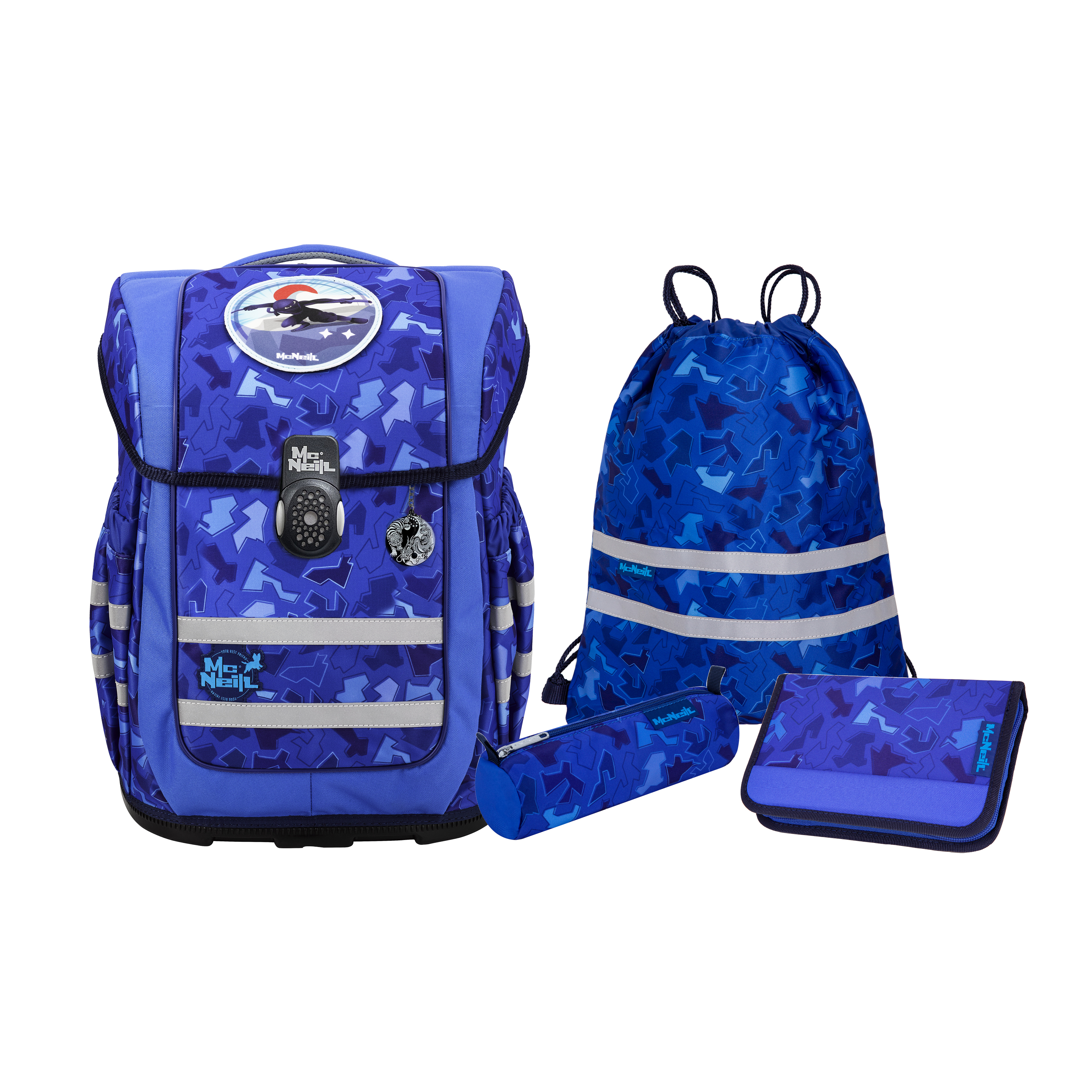 McNeill Schulranzen-Set Ergo Compacto PUZZLE