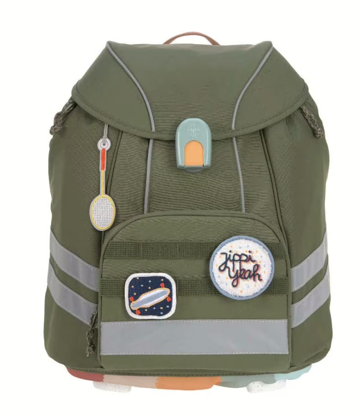 Lässig Schulranzen Set 7-teilig Flexy-Unique olive