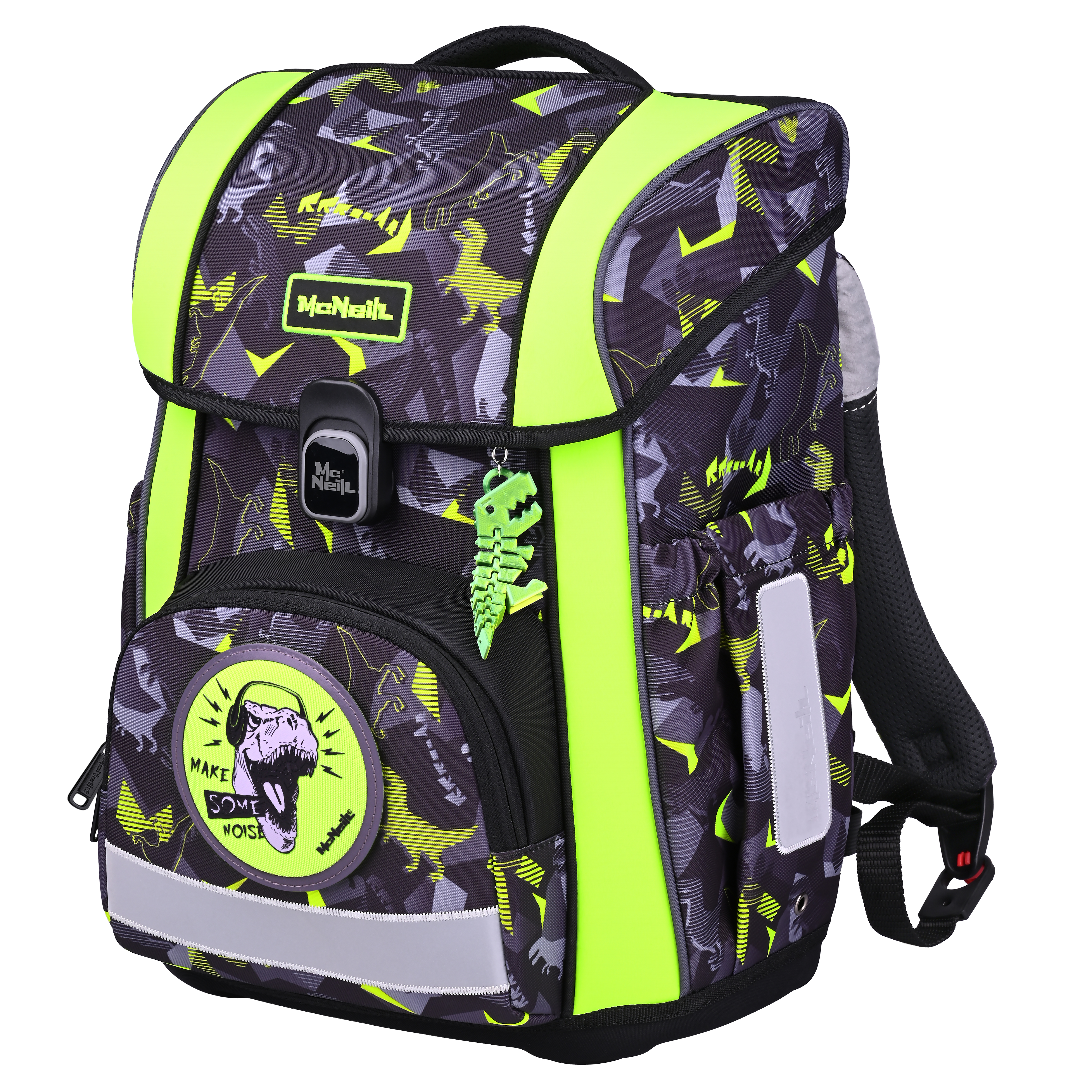 McNeill Schulranzen-Set Bravo Dinopark 9-teilig 