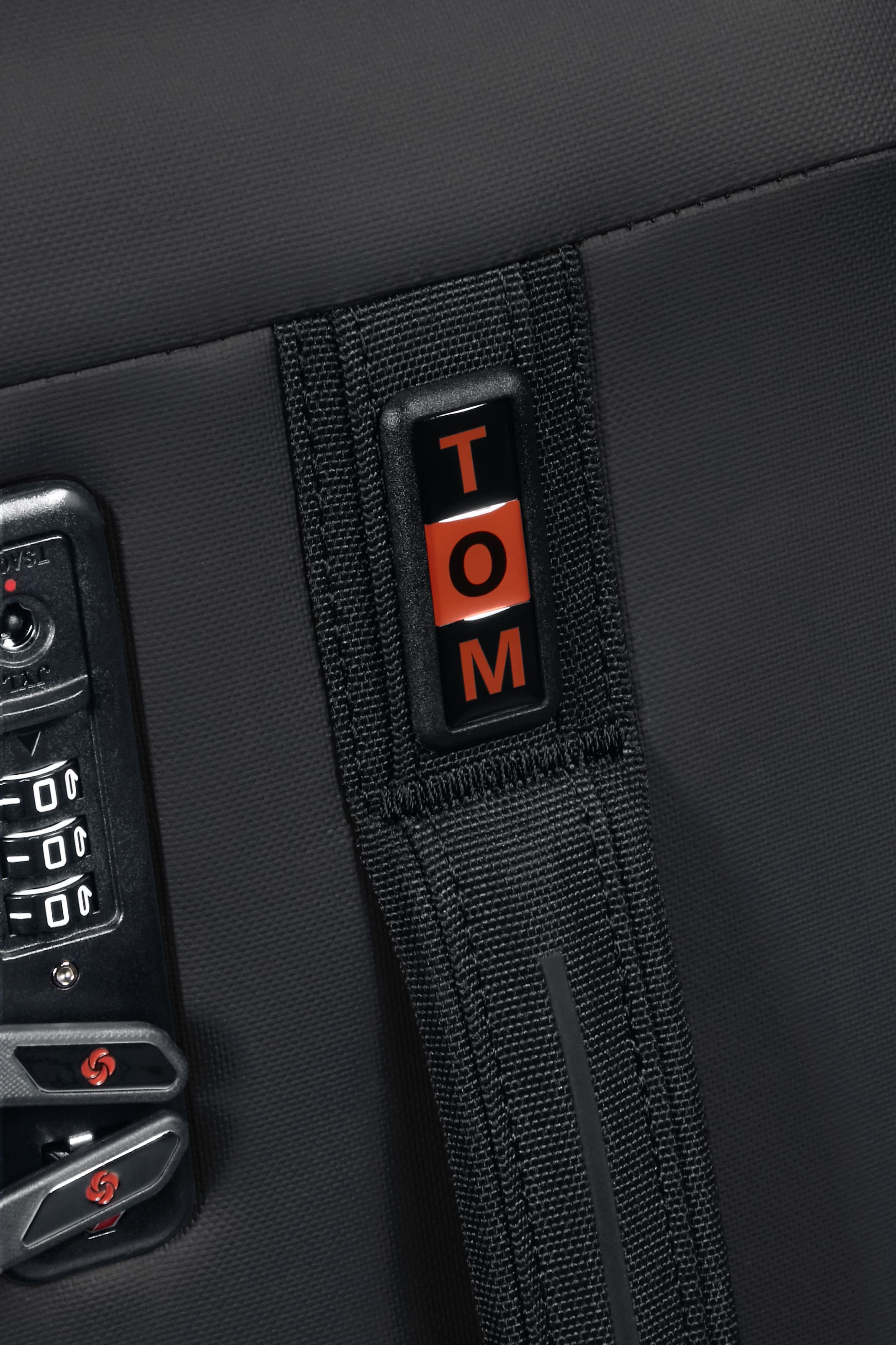 Samsonite Koffer Glazed S black