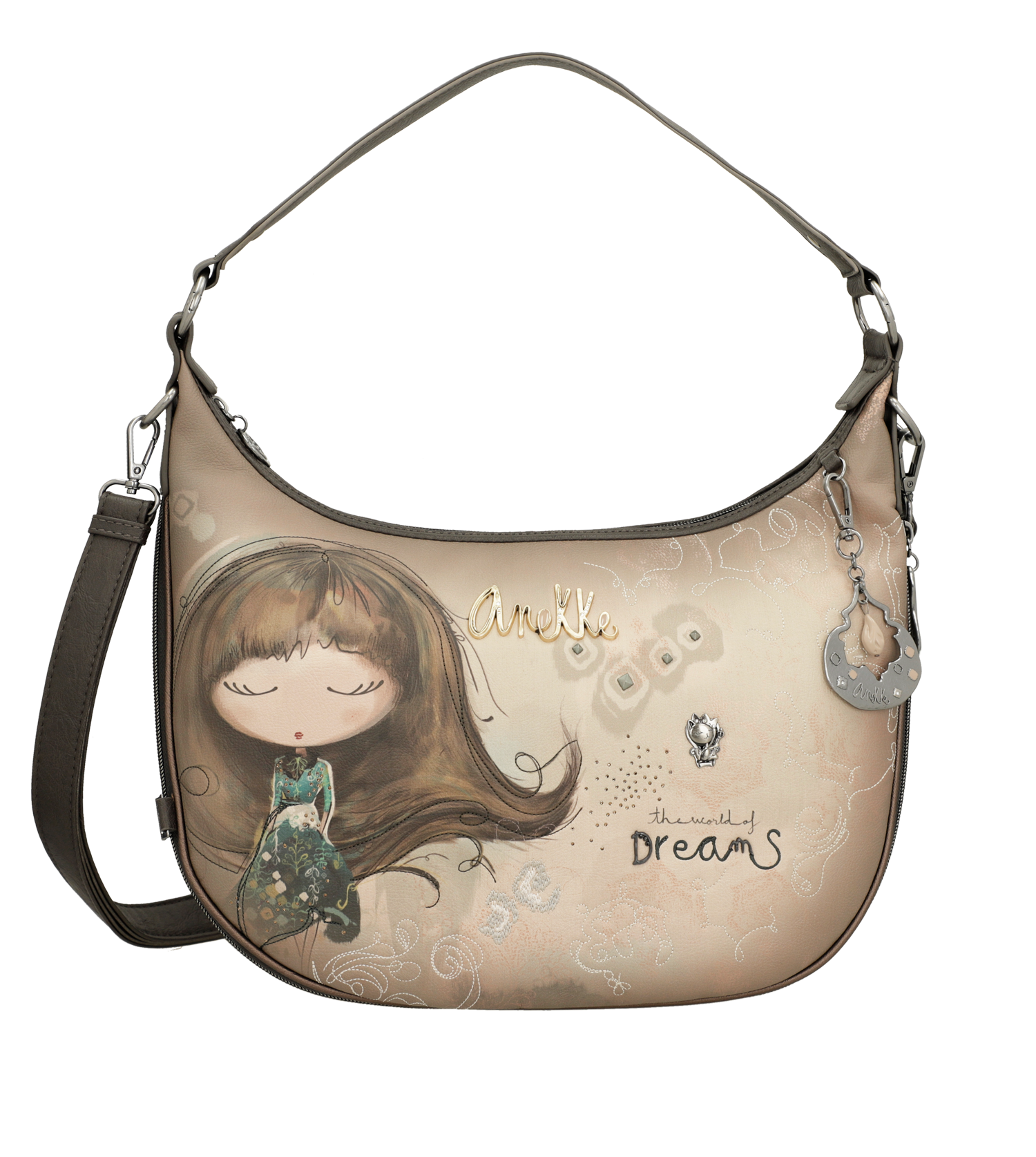Anekke Schultertasche Real