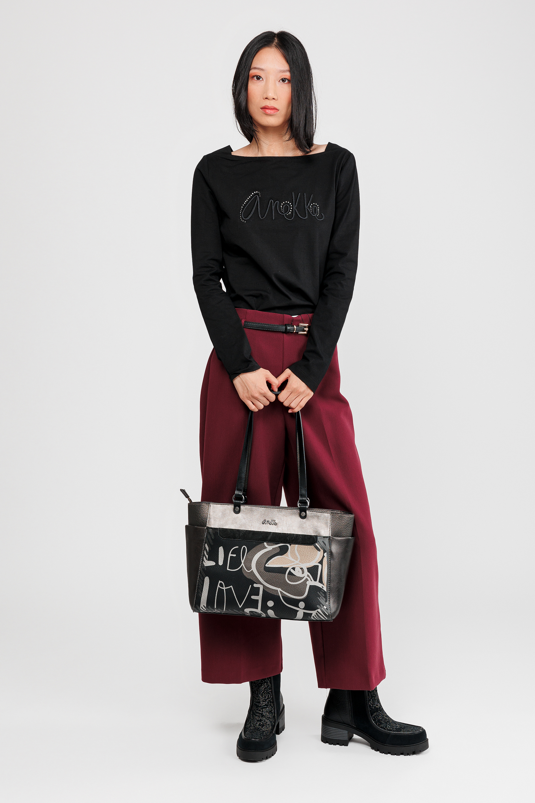 Anekke Schultertasche Nature Koko groß Anekke Schultertasche Nature Koko groß