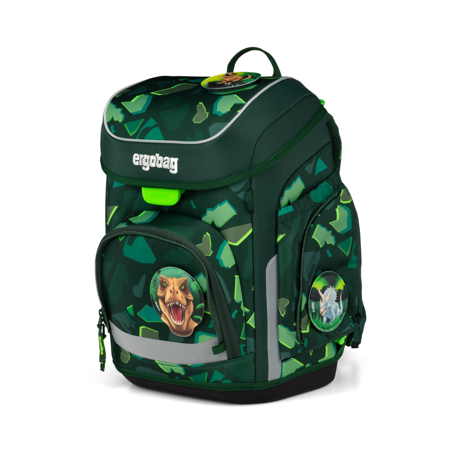 Ergobag Schulranzen-Set Cubo DinosauriBär 2027