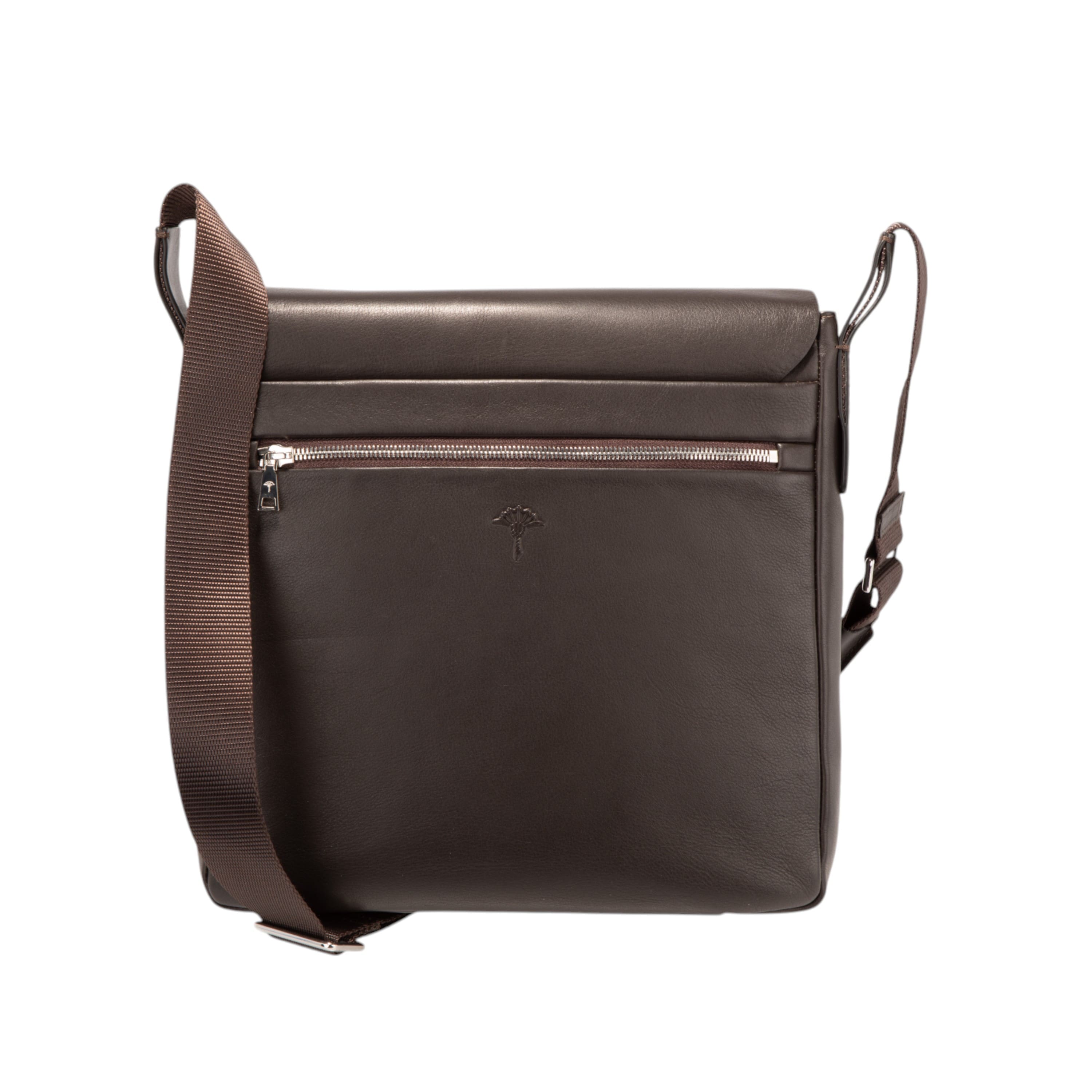 Joop! Schultertasche Oregon Zelos dunkelbraun