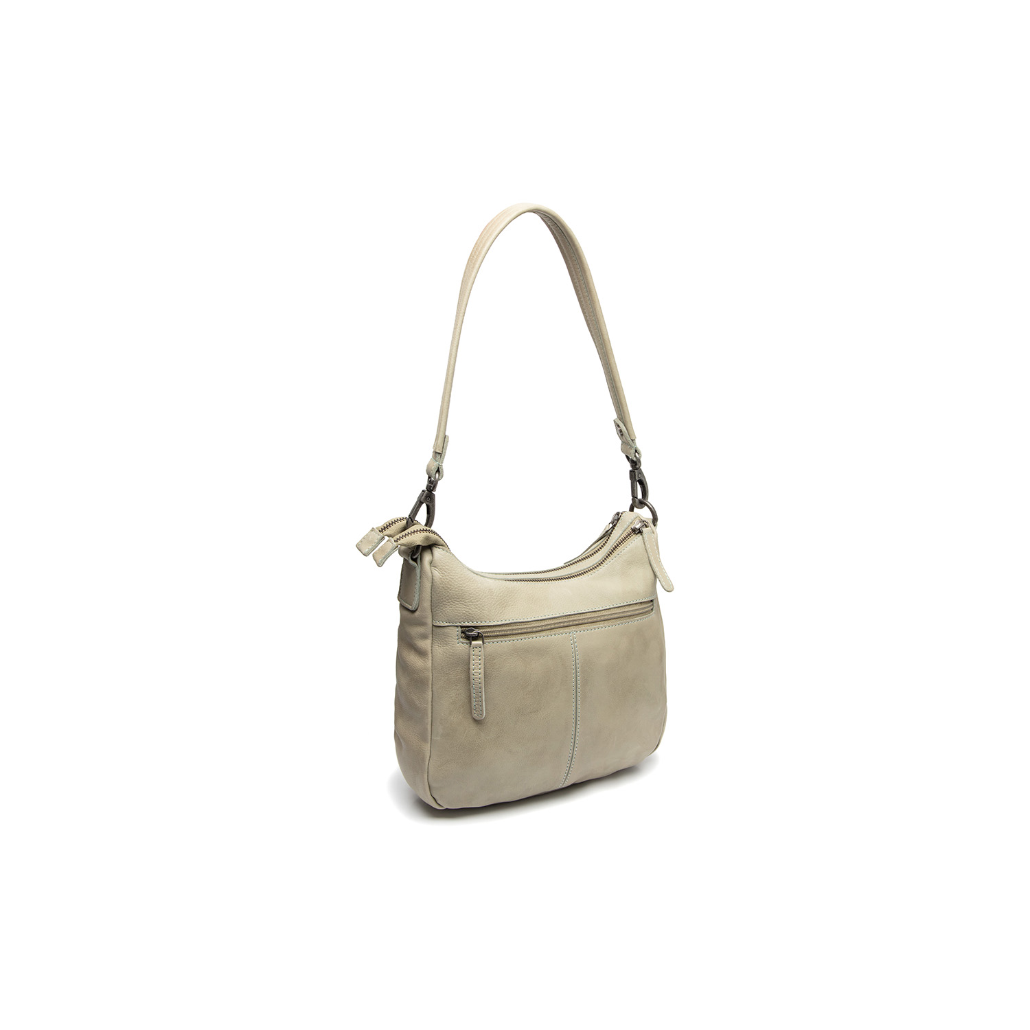 Chesterfield Leder Umhängetasche Caroline meeres grün
