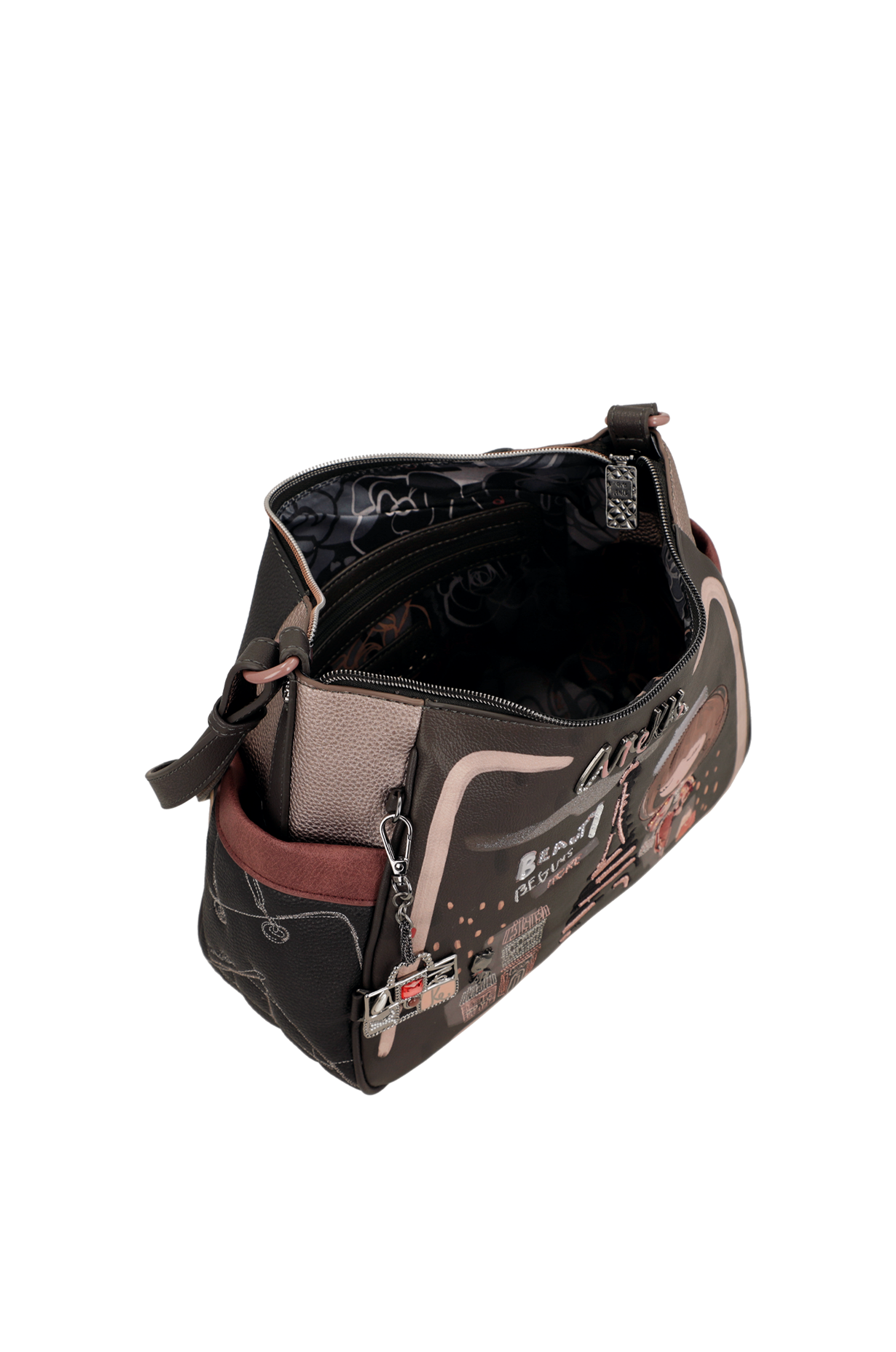 Anekke Schultertasche mit Umhängeriemen Mademoiselle groß