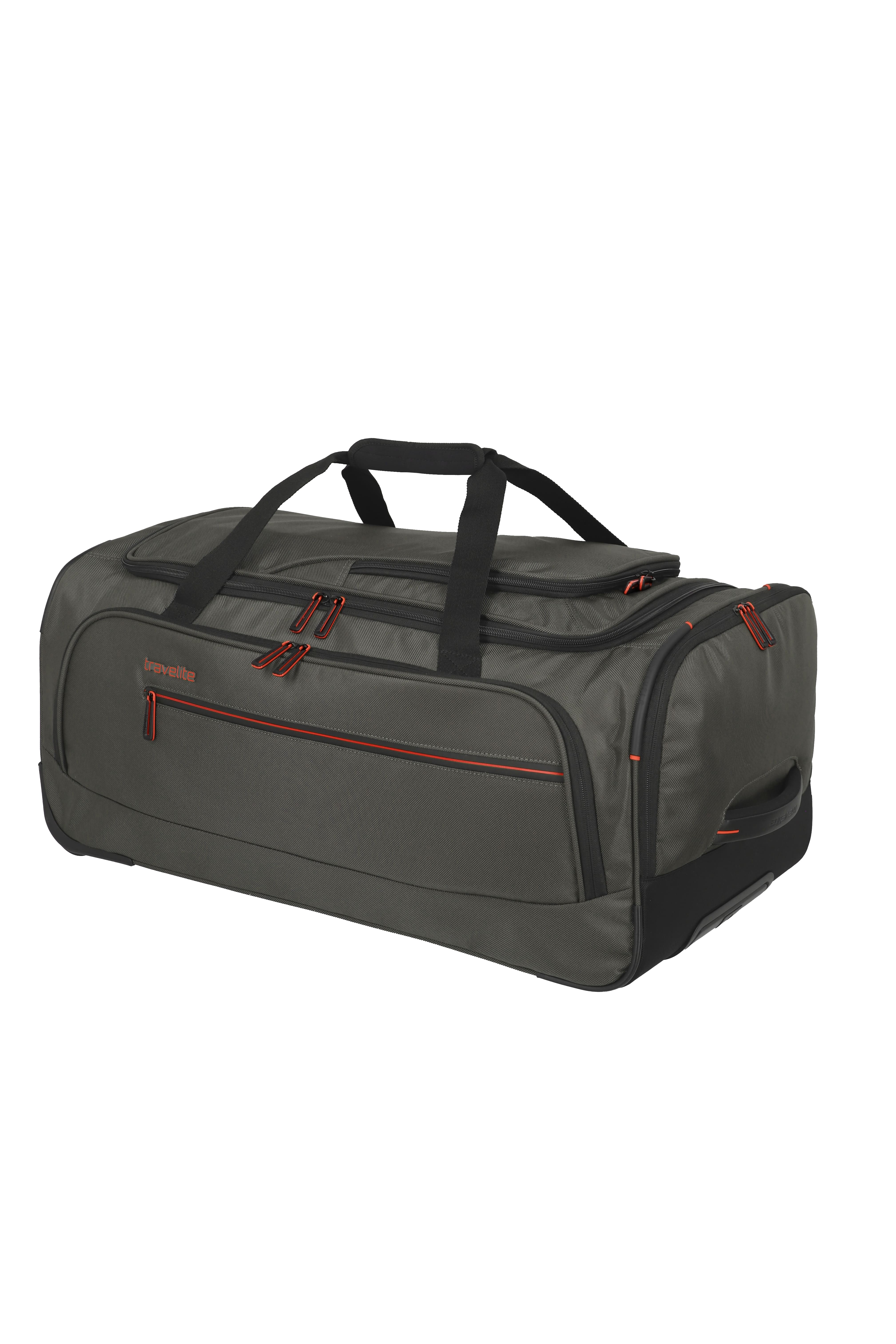 Travelite Reisetasche mit Rollen Crosslite M oliv