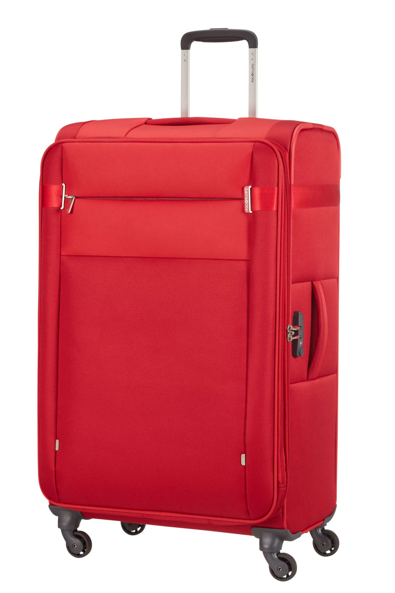 Samsonite 4-Rollen Trolley Citybeat 75cm rot