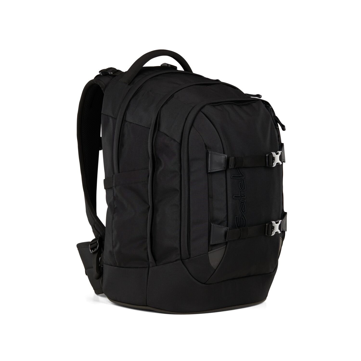Satch Pack Schulrucksack Nordic Black 2025