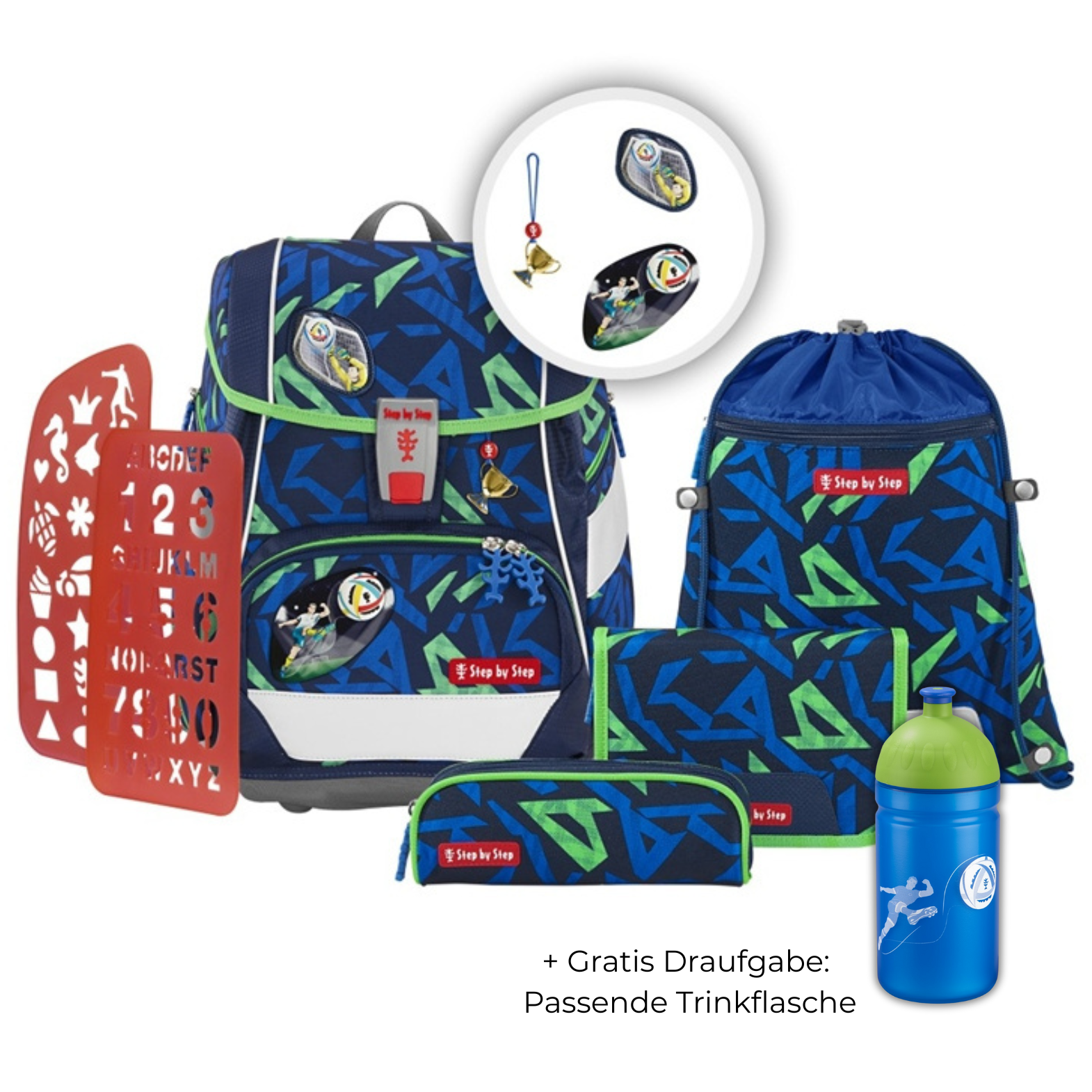 Step by Step 2IN1 Plus Schulranzen-Set Soccer Ben