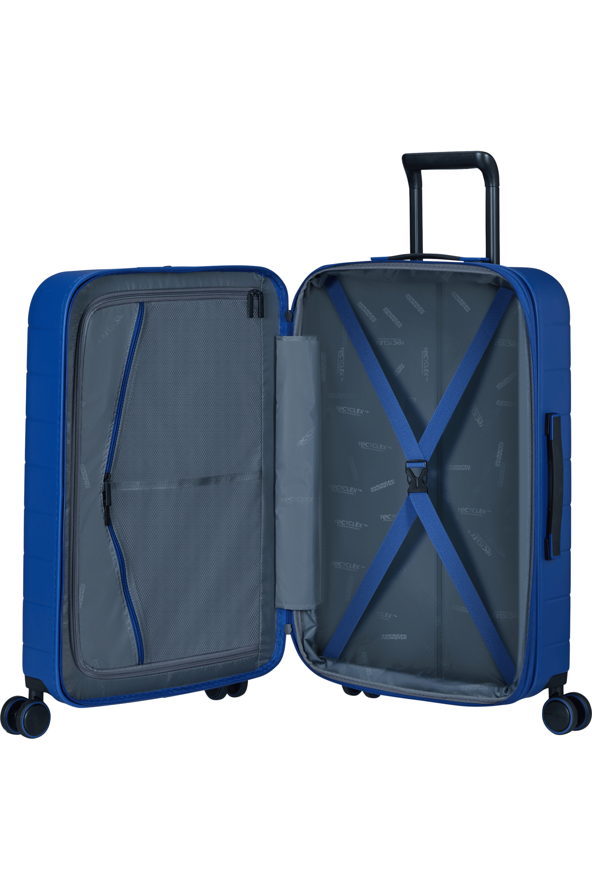 American Tourister Novastream Trolley 65cm navy blue