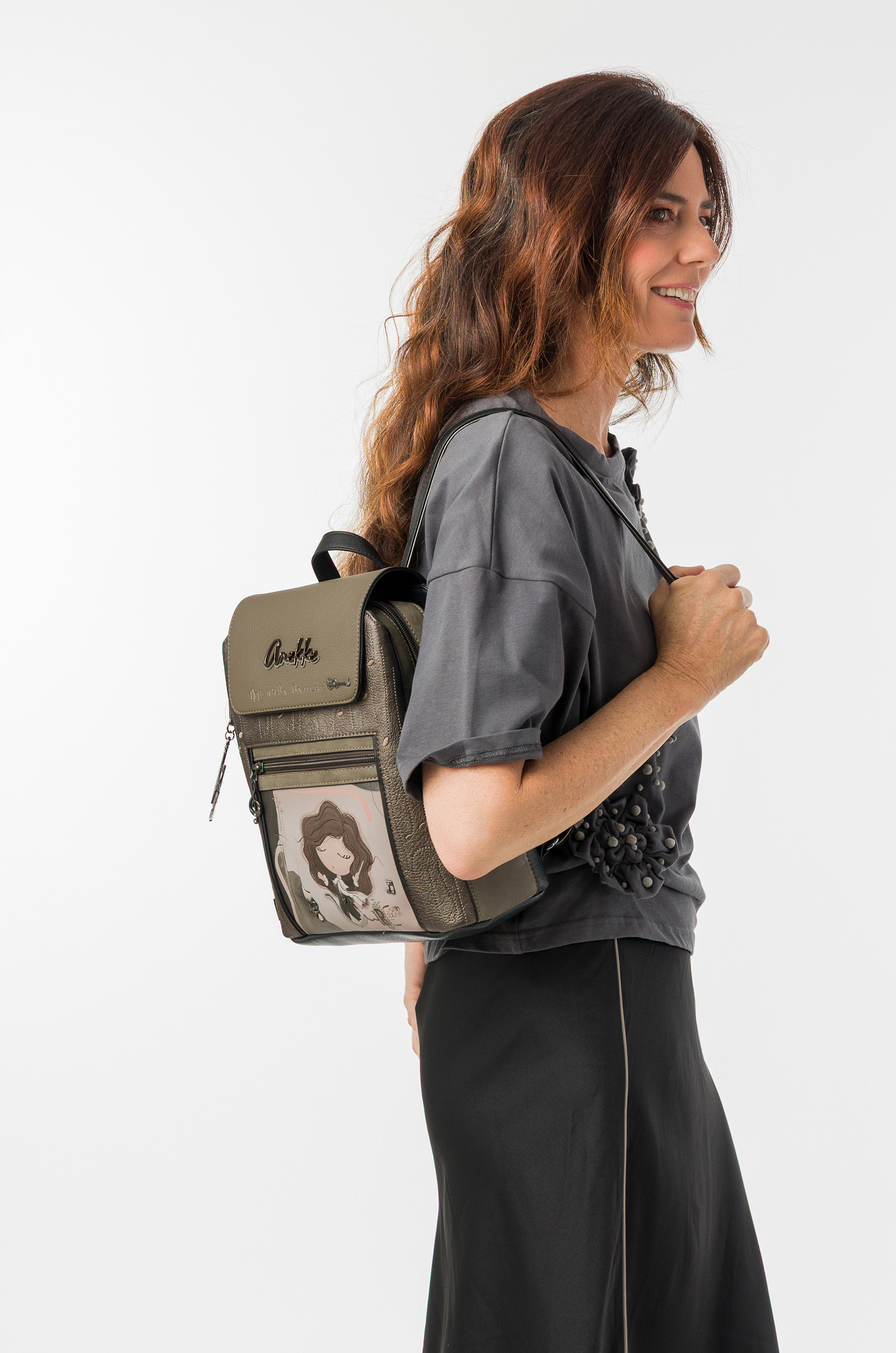 Anekke Rucksack mit Überschlag Orchestra