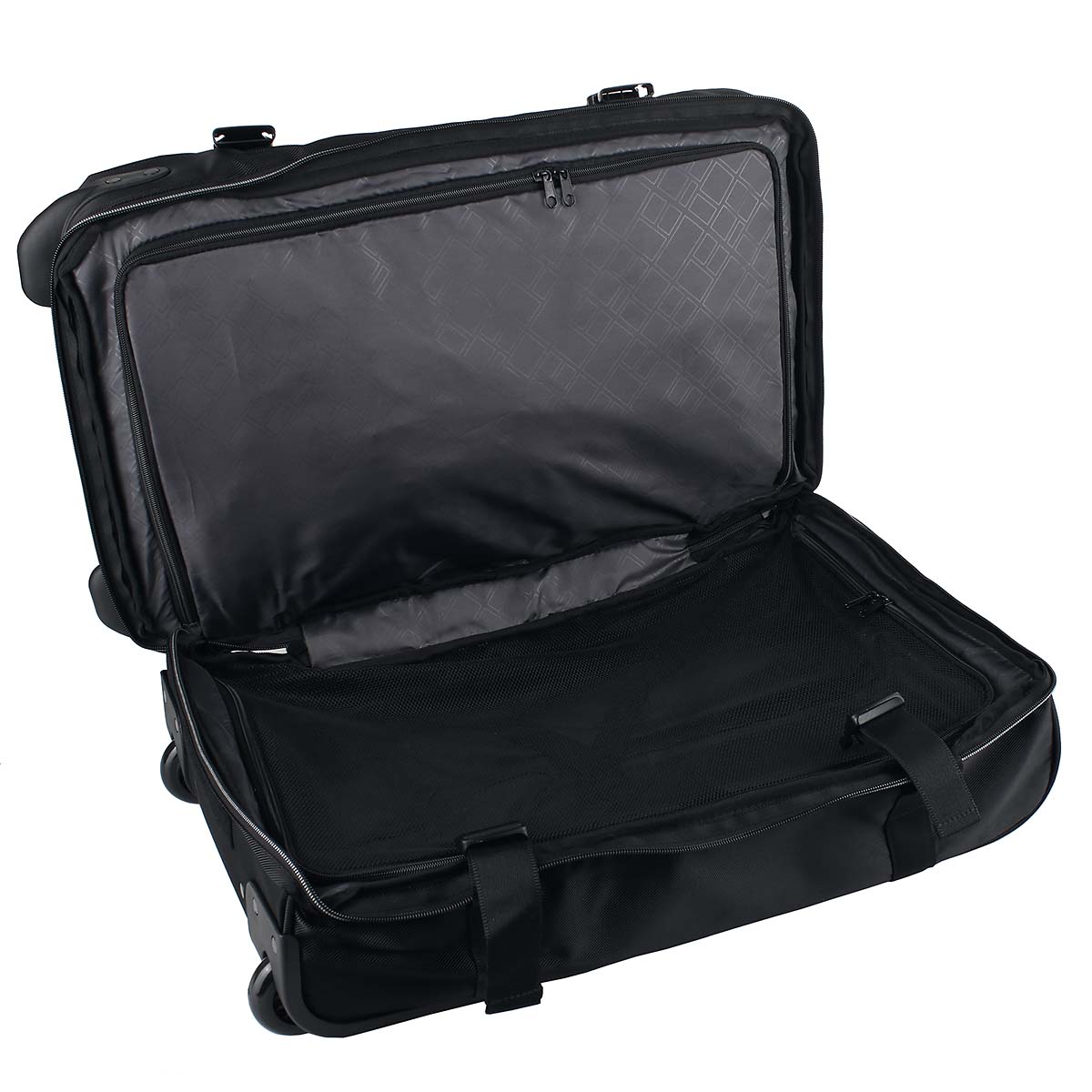 KENORADA Rollen-Reisetasche mit Rucksackfunktion RT31B M Black 