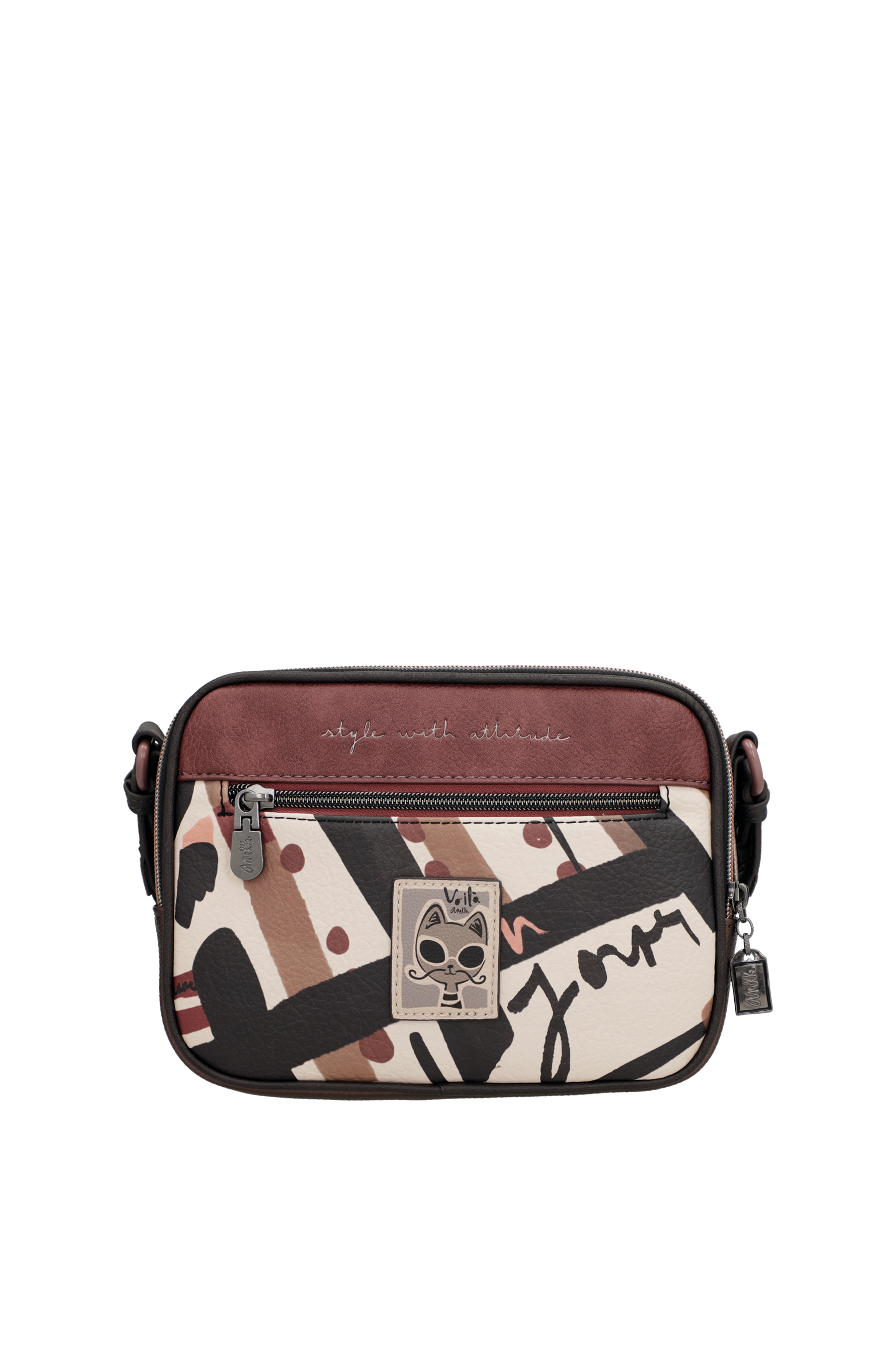 Anekke Umhängetasche mit 2 Fächern Mademoiselle