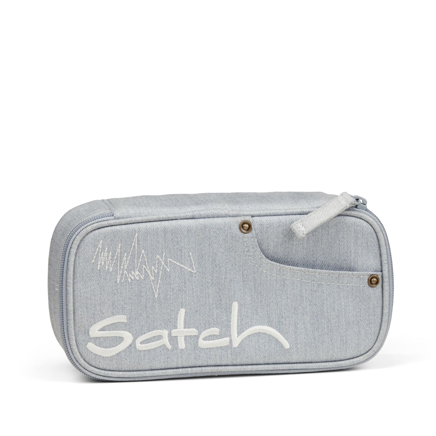 Satch Pack Schulrucksack-Set Washed Blue 2025