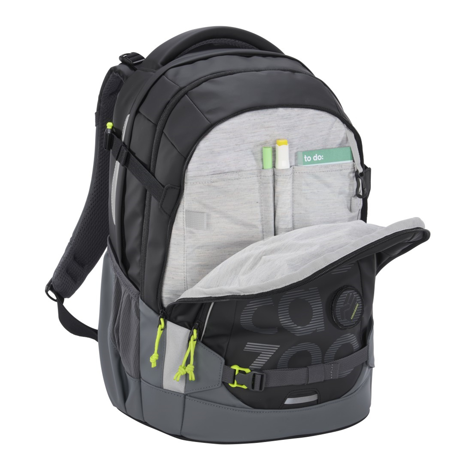 Coocazoo Schulrucksack MATE Tarp Black Thunder