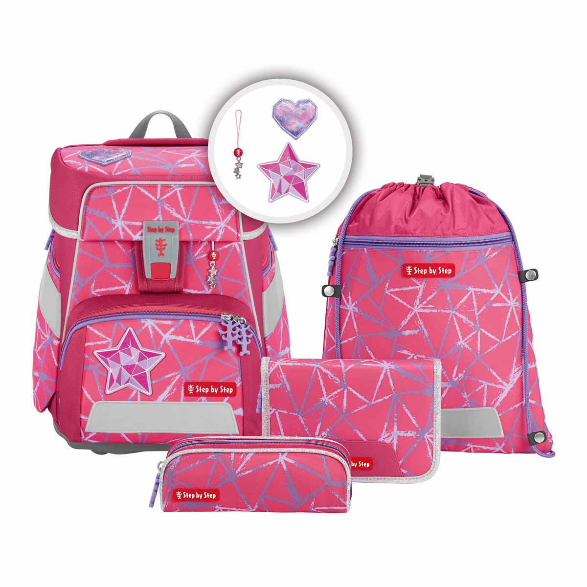 Step by Step SPACE Schulranzen-Set Star Stella 2025