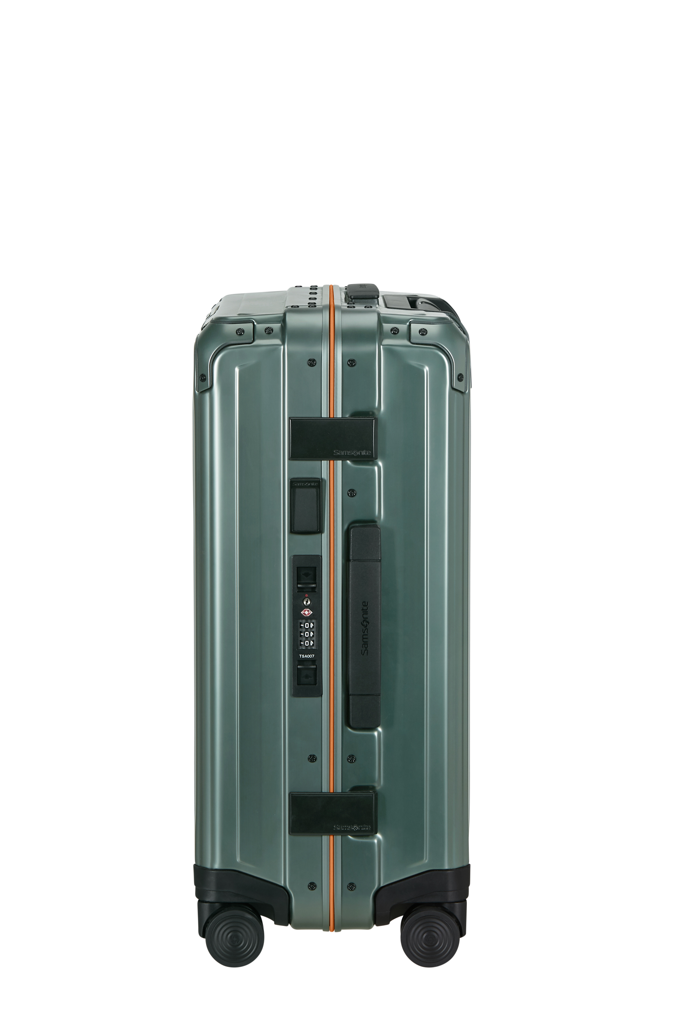 Samsonite Trolley Lite-Box Alu 55cm sage/orange