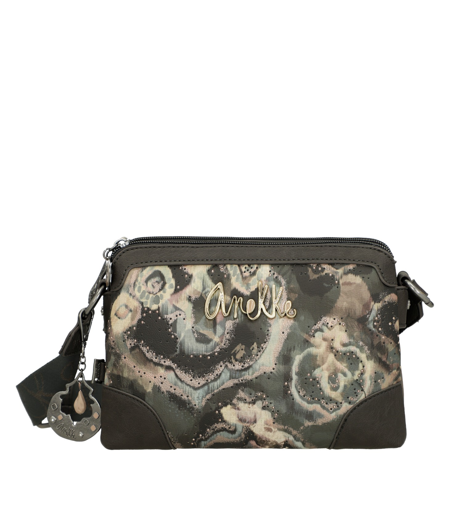 Anekke Umhängetasche mit Doppelfach Manifesto