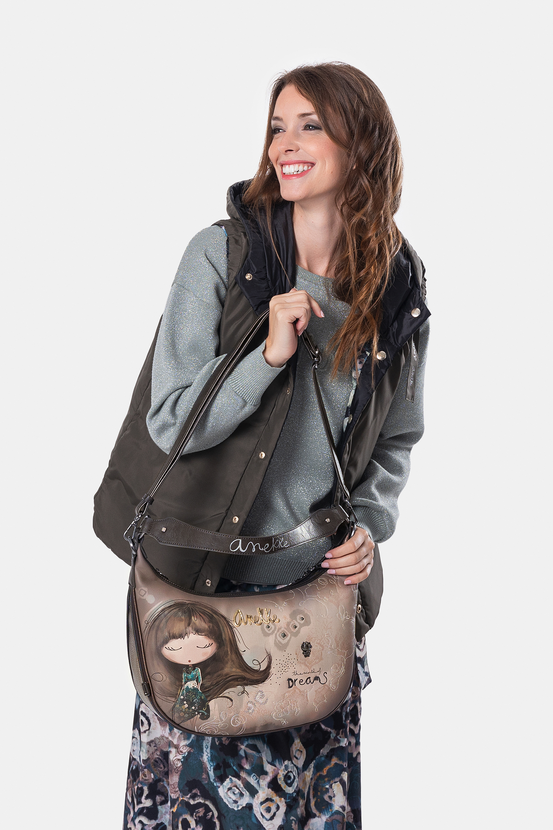 Anekke Schultertasche Real