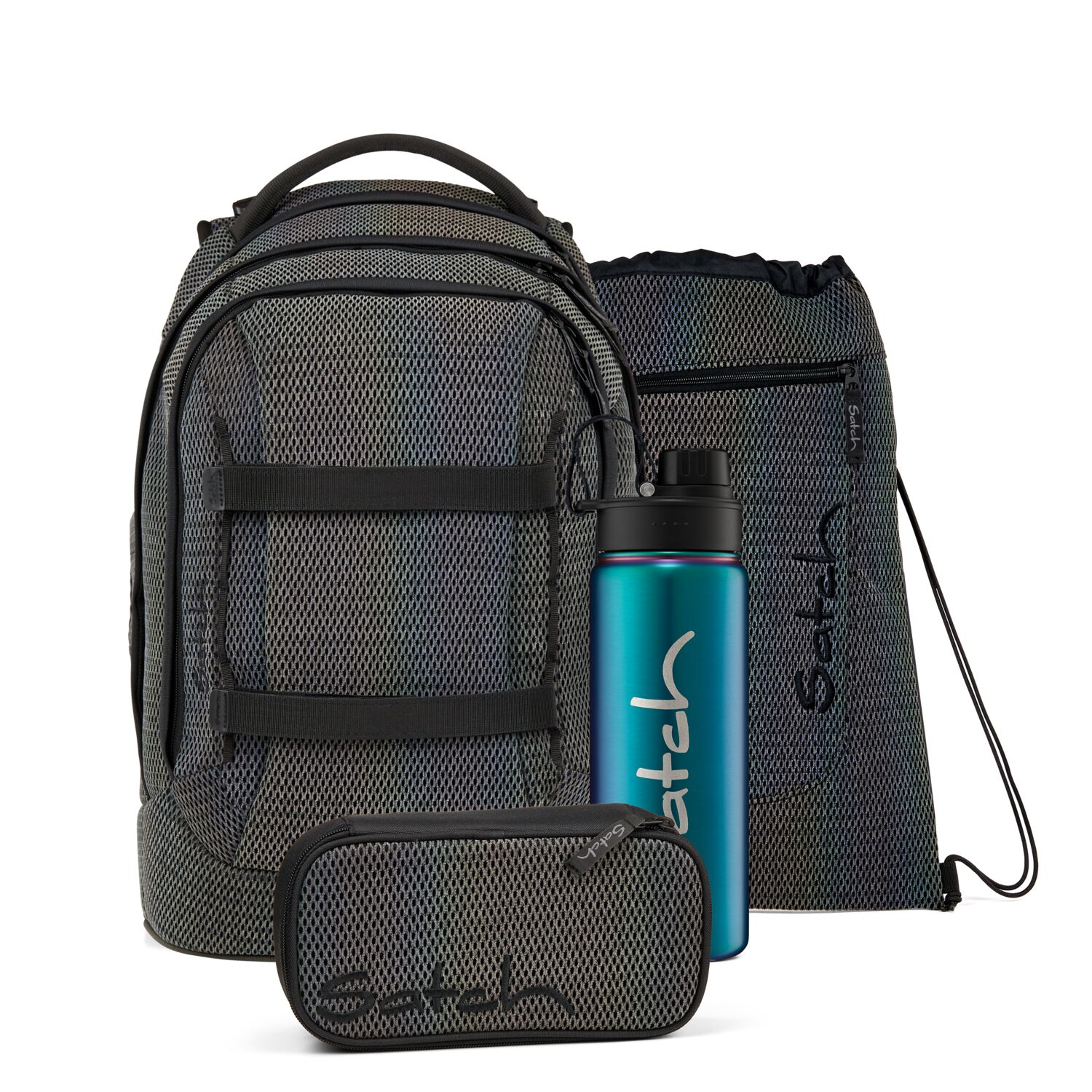 satch Schulrucksack-Set Pack Hidden Rainbow Special Edition 2025