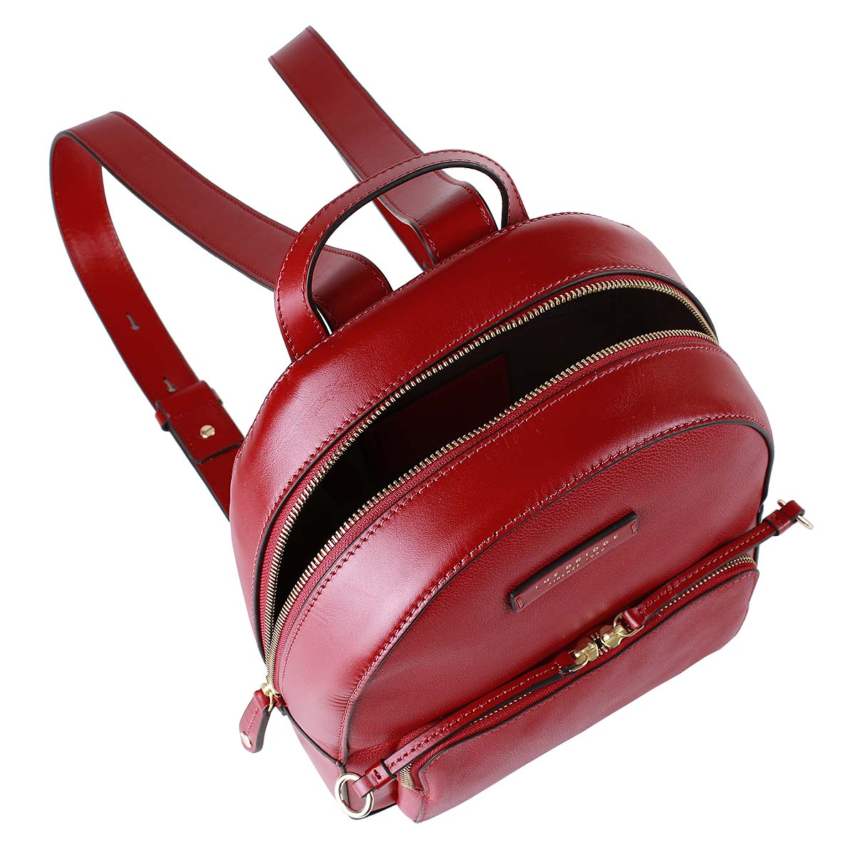 The Bridge Lederrucksack Carlotta mittelrot