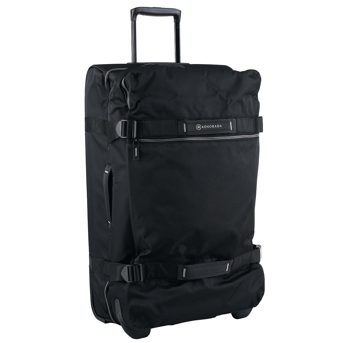 KENORADA Rollen-Reisetasche mit Rucksackfunktion RT31B L black KENORADA Rollen-Reisetasche mit Rucksackfunktion RT31B L black