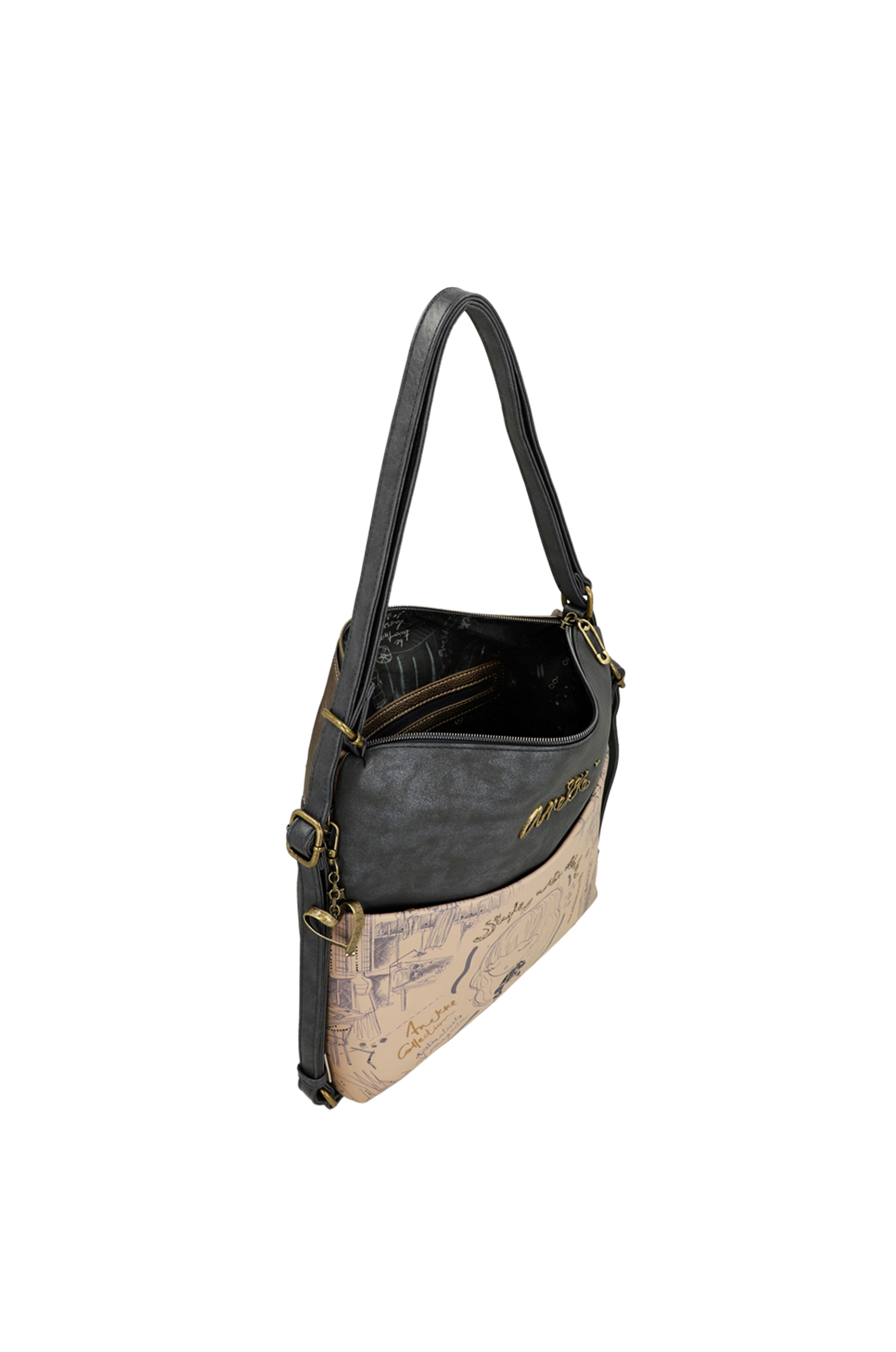 Anekke 2-in-1 Handtasche und Rucksack Studio Anekke 2-in-1 Handtasche und Rucksack Studio