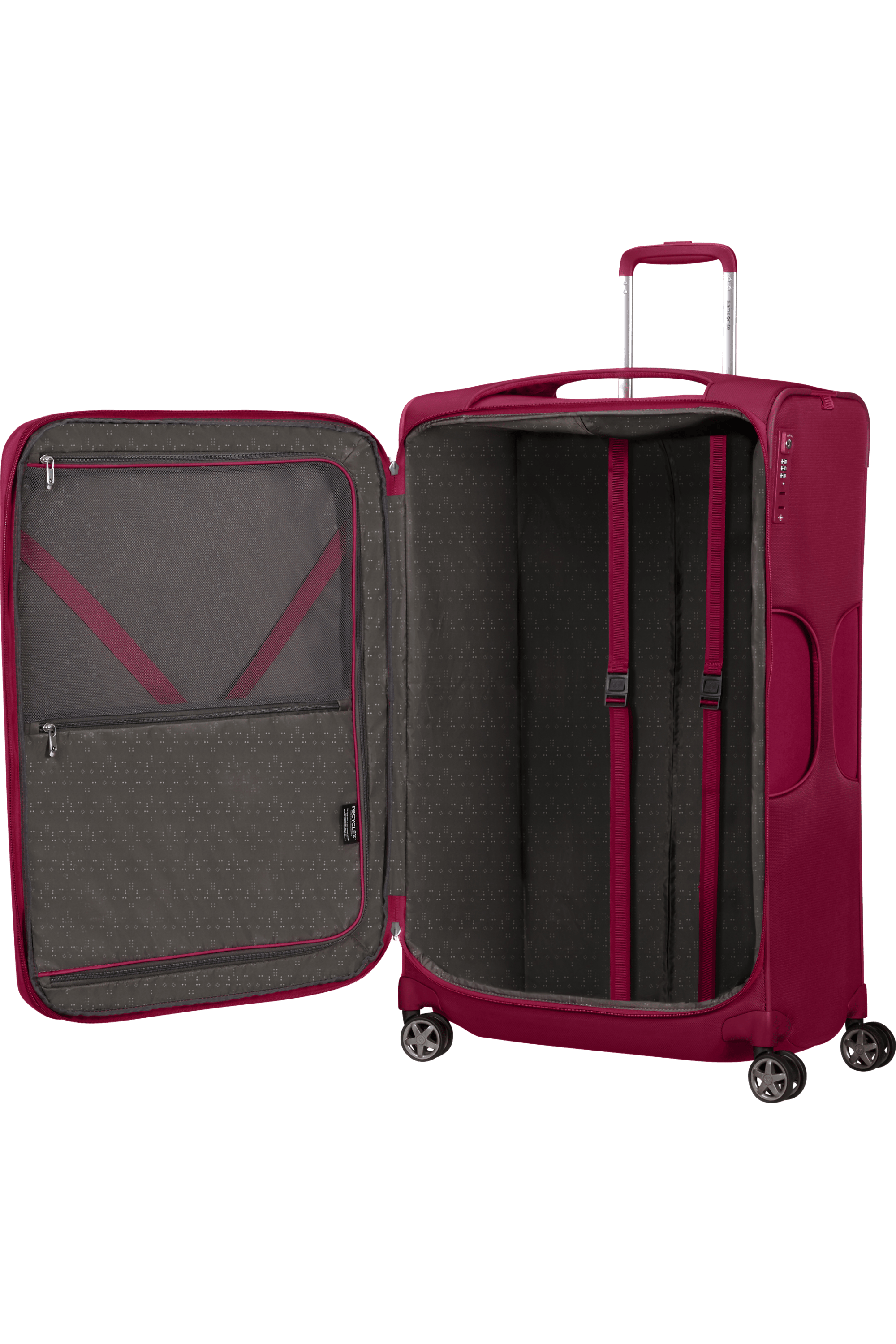 Samsonite Koffer D'Lite 78cm fuchsia
