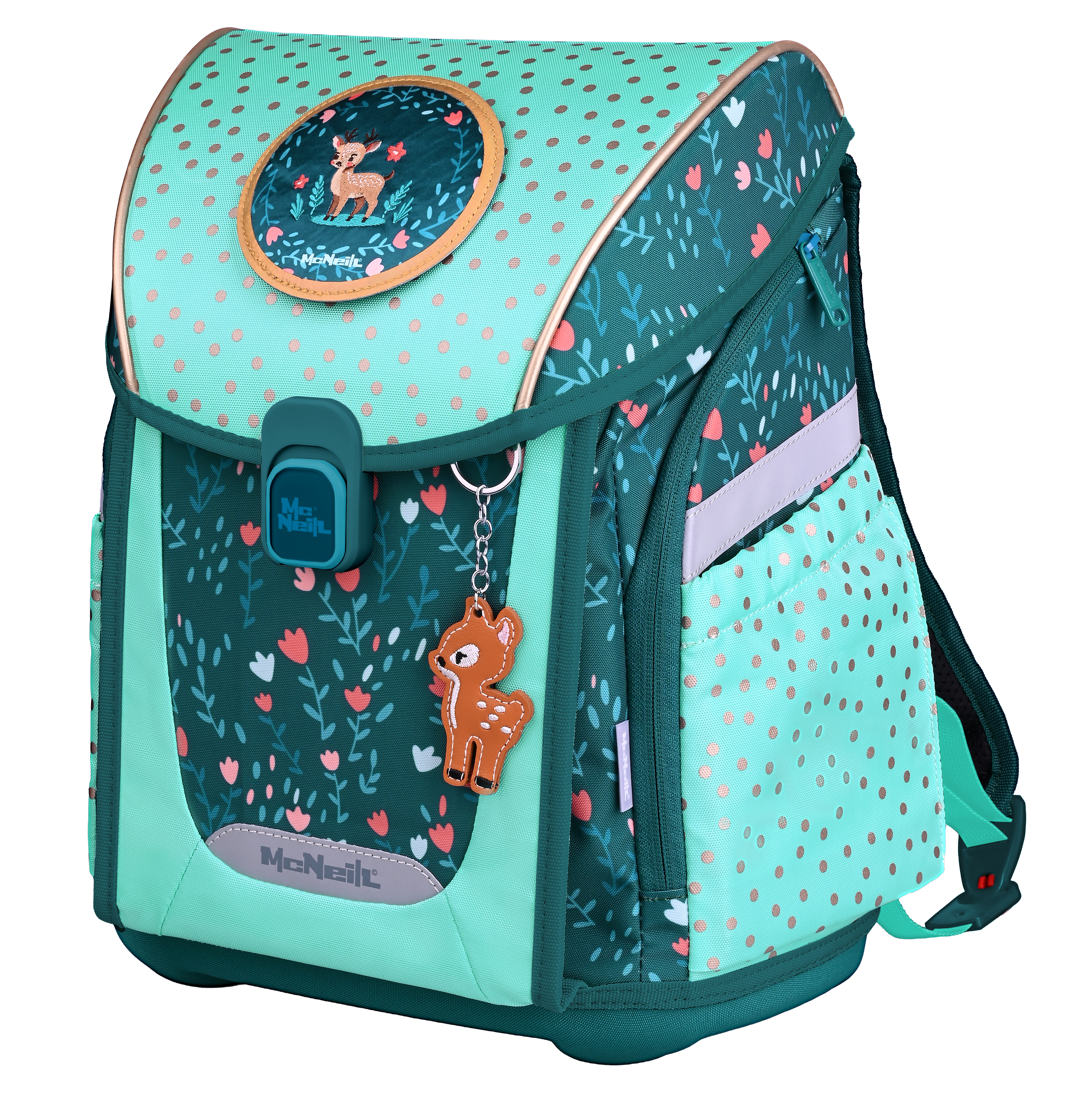 McNeill Schulranzen-Set Primo Deary 9-teilig