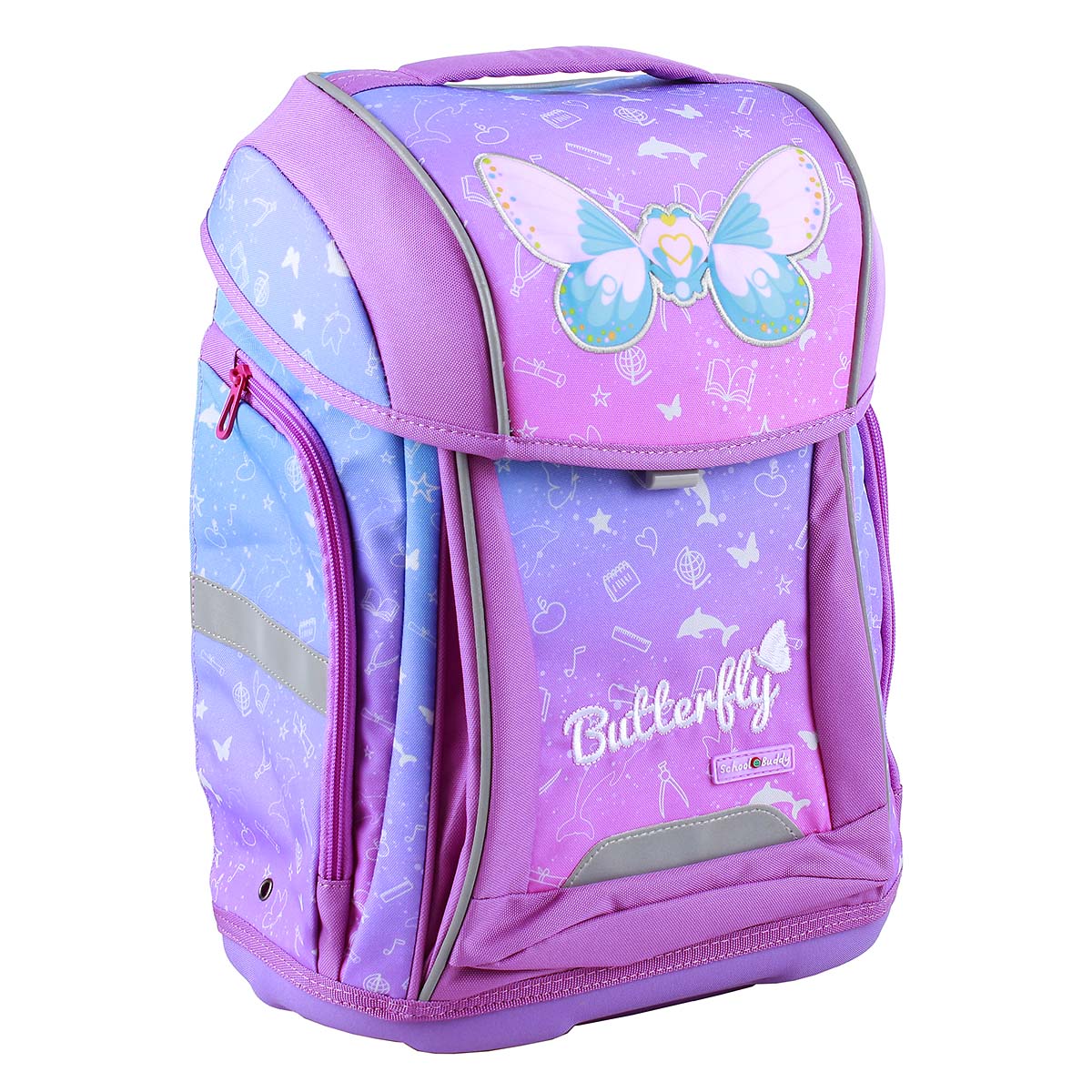 School Buddy Schulranzen-Set Butterfly