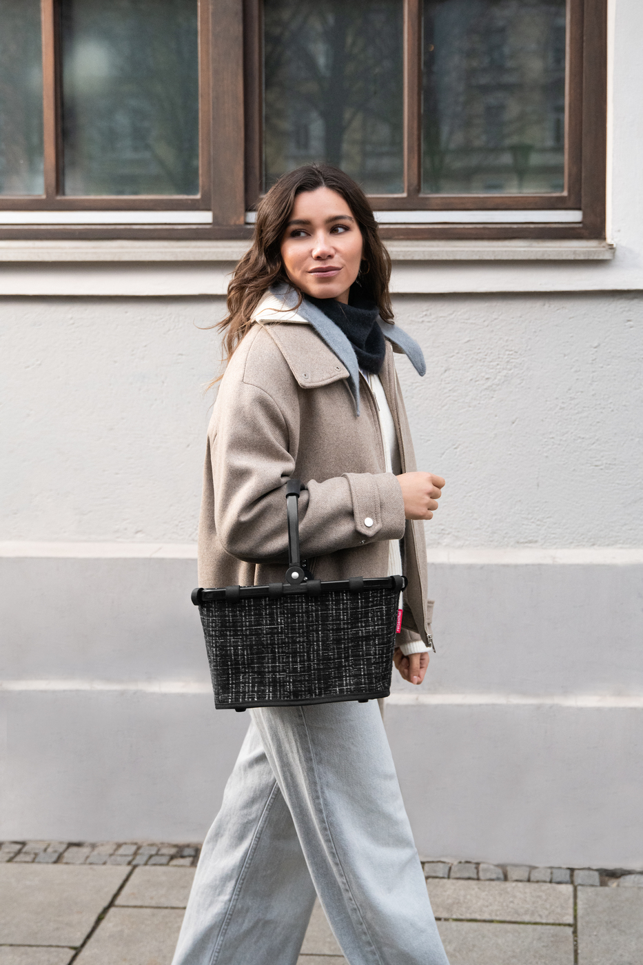 Reisenthel Einkaufskorb Carrybag XS Bouclé Black
