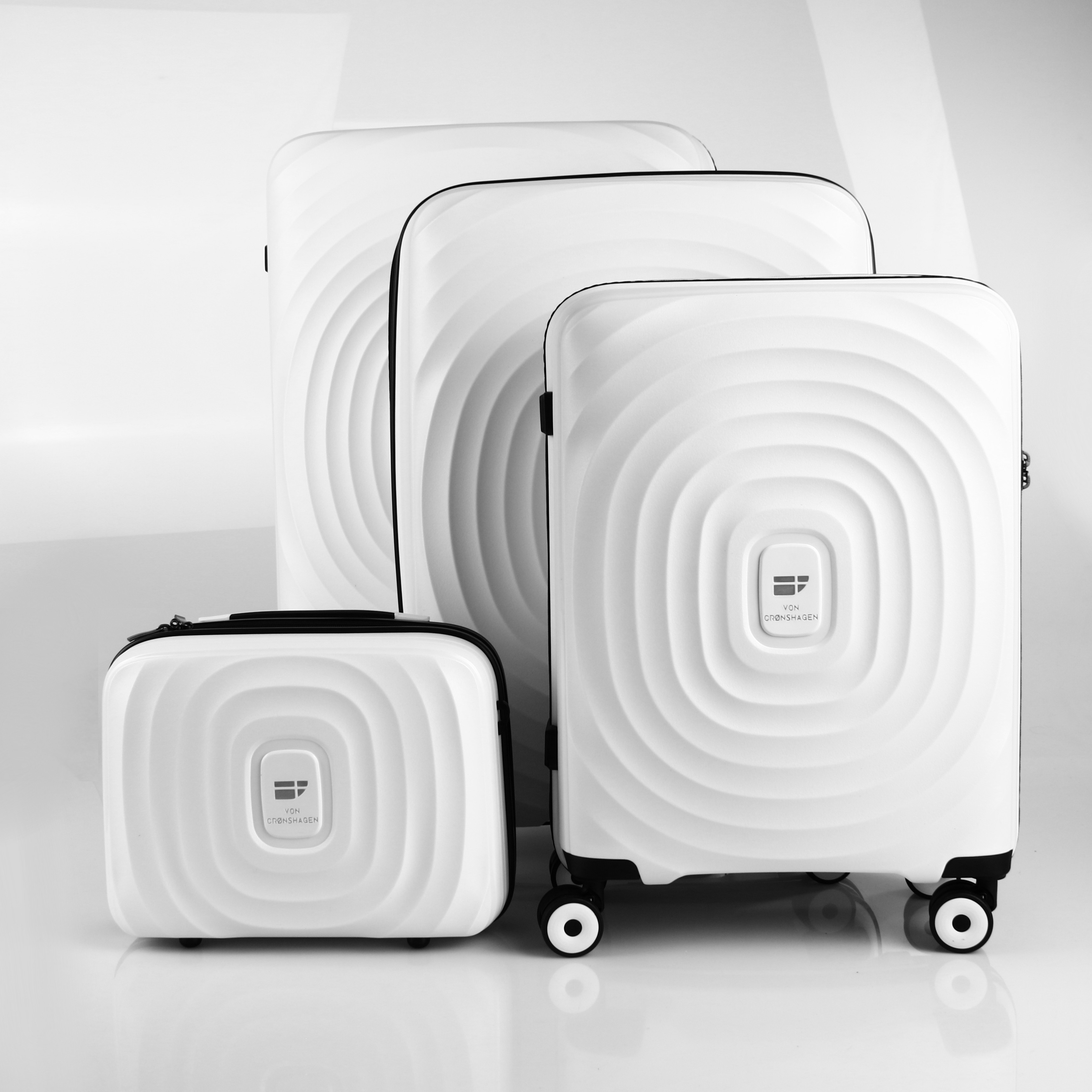 Von Crønshagen Trolley Mogens 75cm weiß