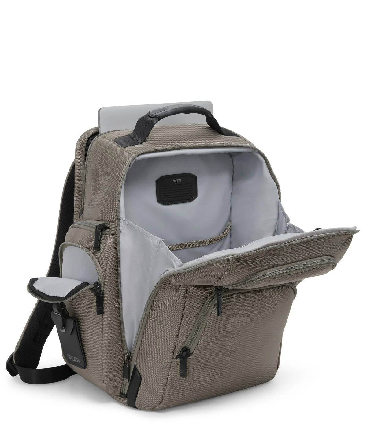 TUMI Alpha 4 Brief Pack Reiserucksack grey alloy TUMI Alpha 4 Brief Pack Reiserucksack grey alloy