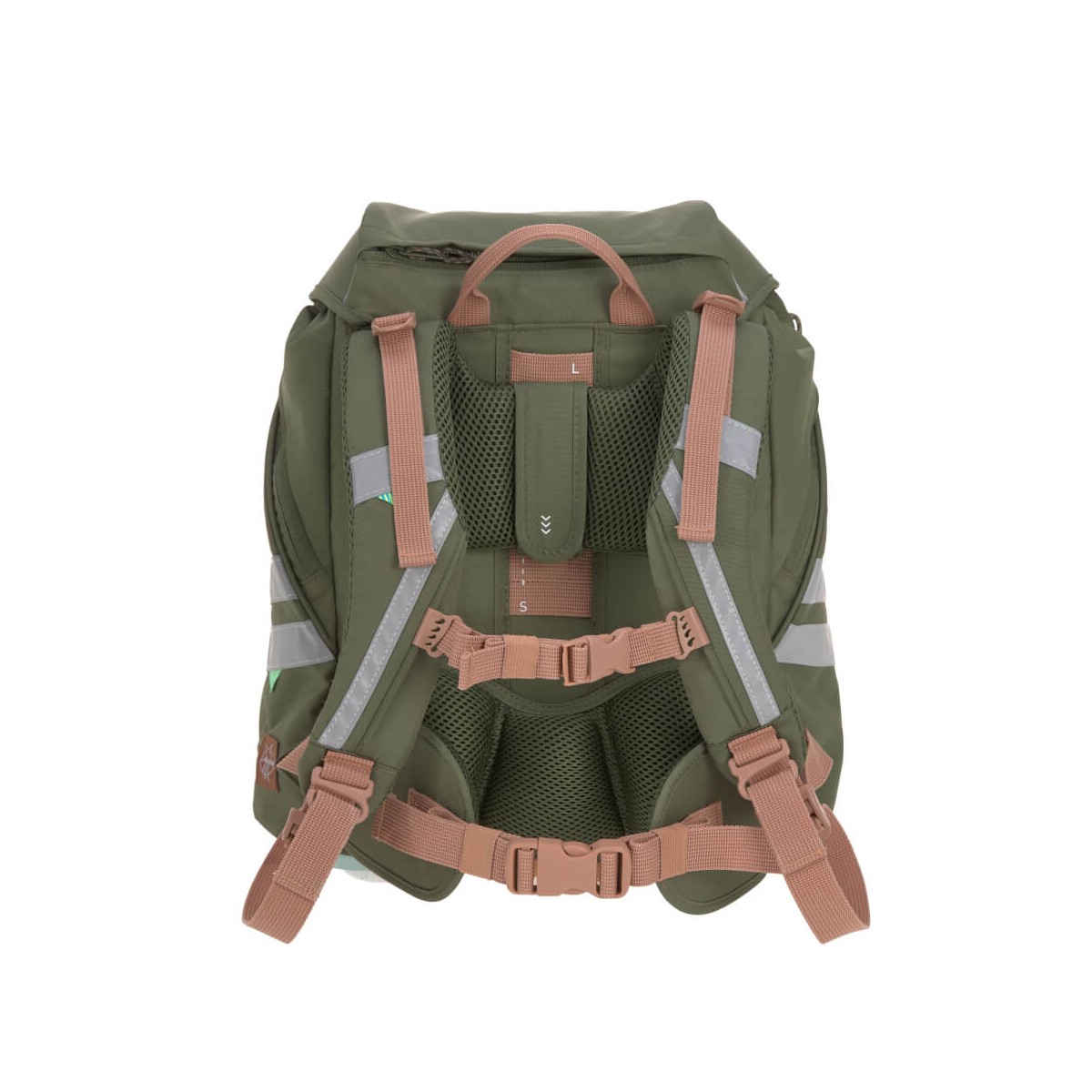 Lässig Schulranzen Set 7-teilig Flexy-Unique olive