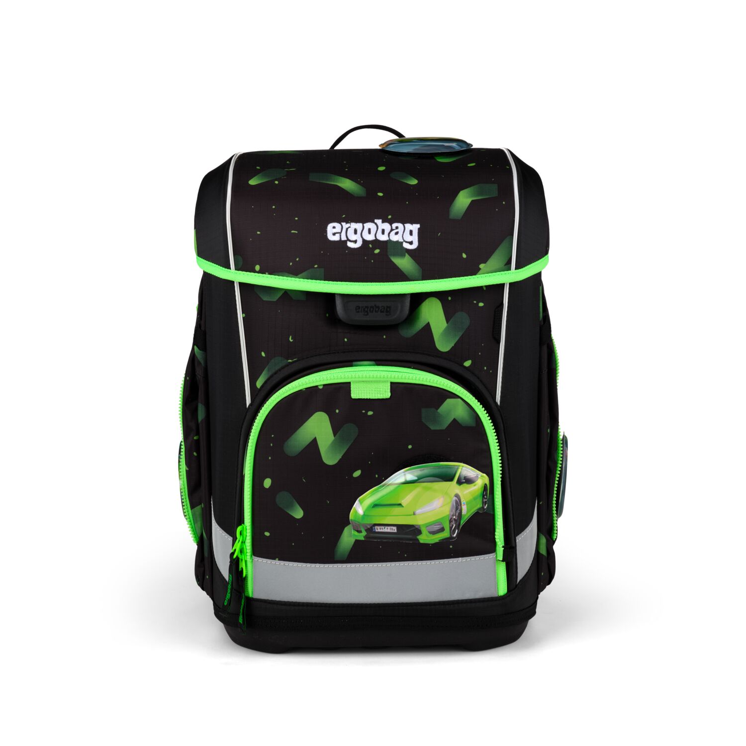 Ergobag Schulranzen-Set Cubo Light ÜBärholspur 2027