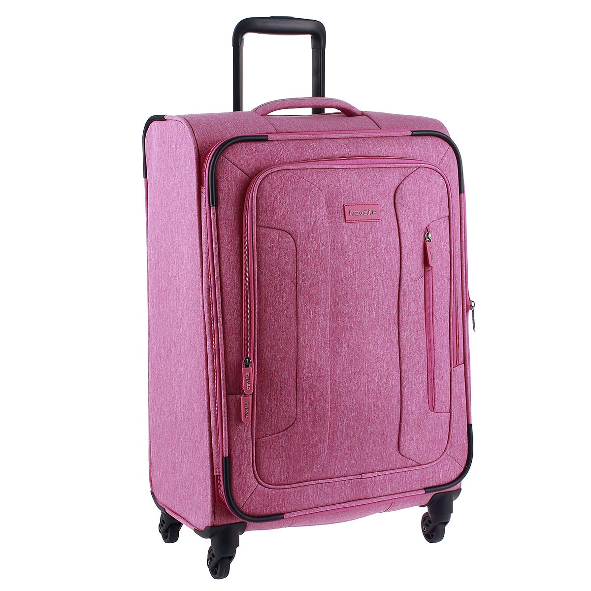 Travelite Trolley BOJA 4-Rollen 65cm pink