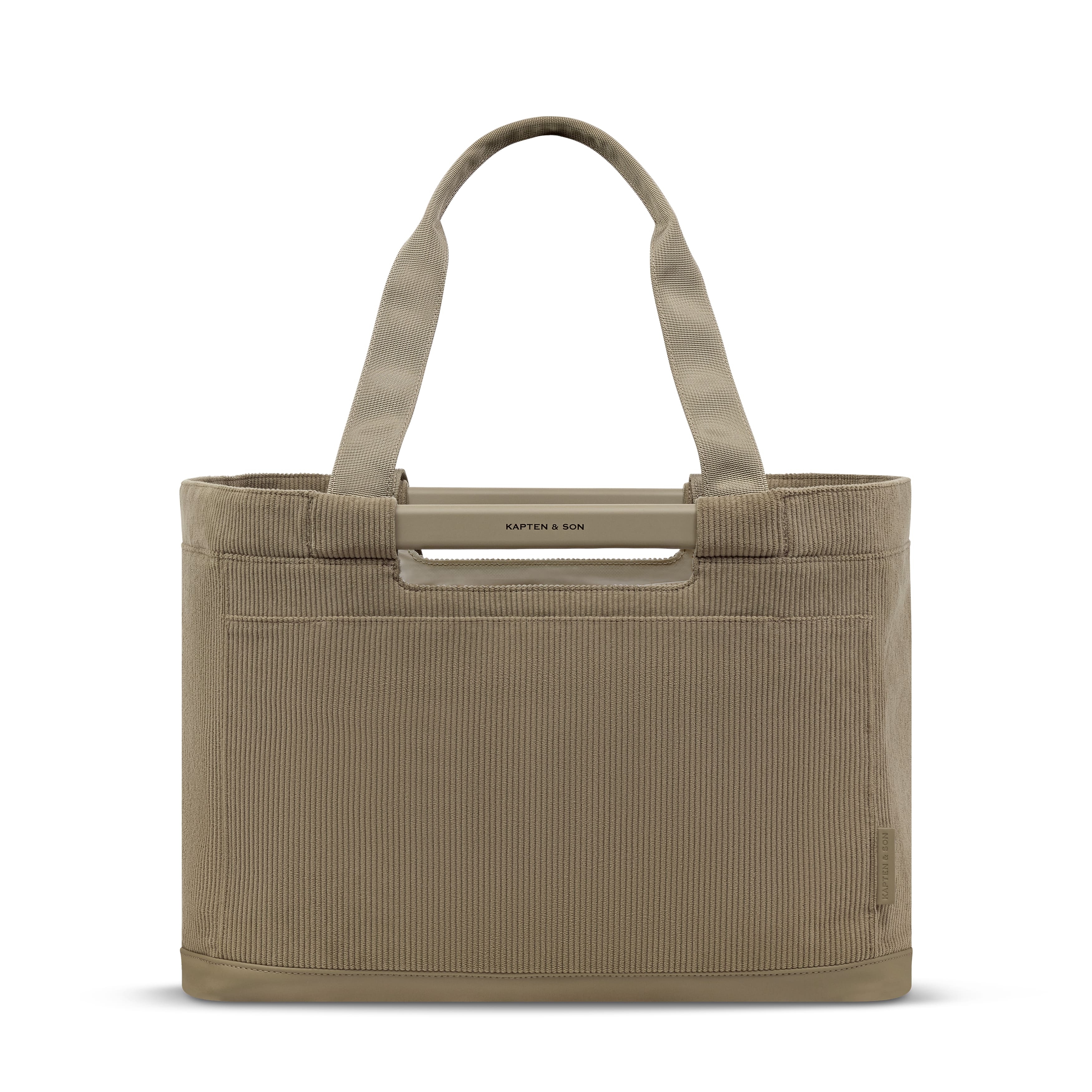 Kapten & Son Vaasa Shopping Basket Cord Dusty Khaki