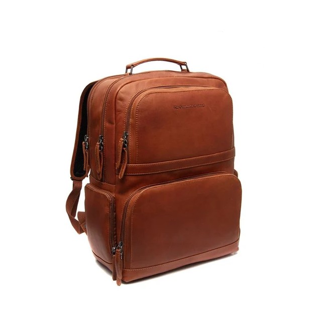 Chesterfield Leder Rucksack Lennox Cognac