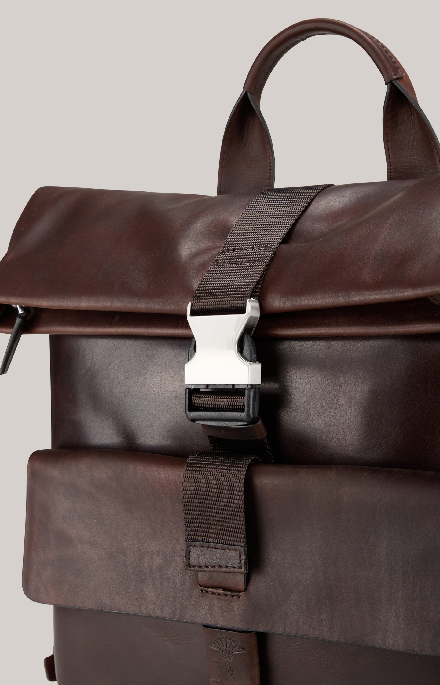 Joop! Leder Rucksack Loreto Rico darkbrown