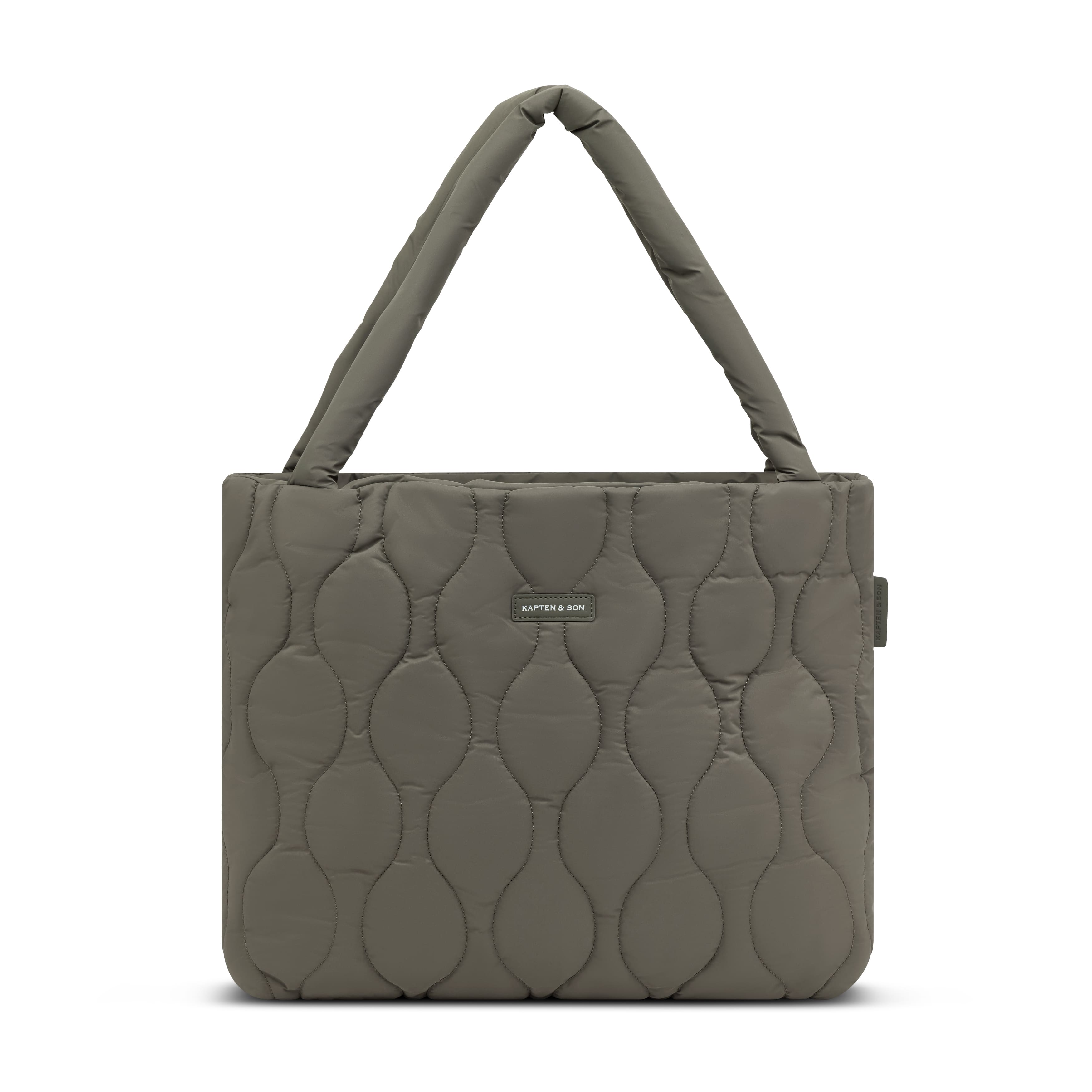 Kapten & Son Norva 2in1 Shopper quilted khaki