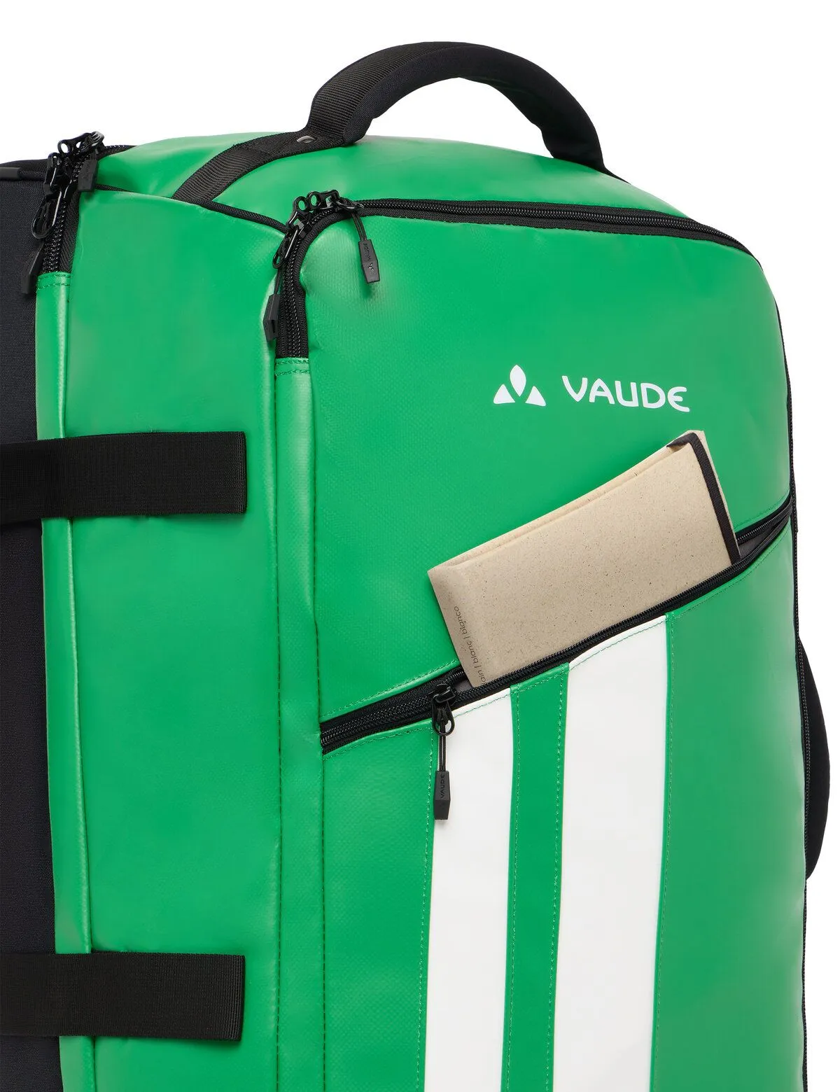 Vaude Reisetasche mit Rollen Rotuma 90 apple green