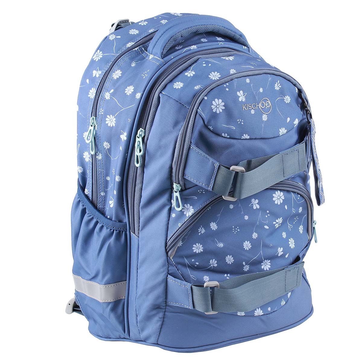 Kischoo Schulrucksack Nordoo Blumentraum
