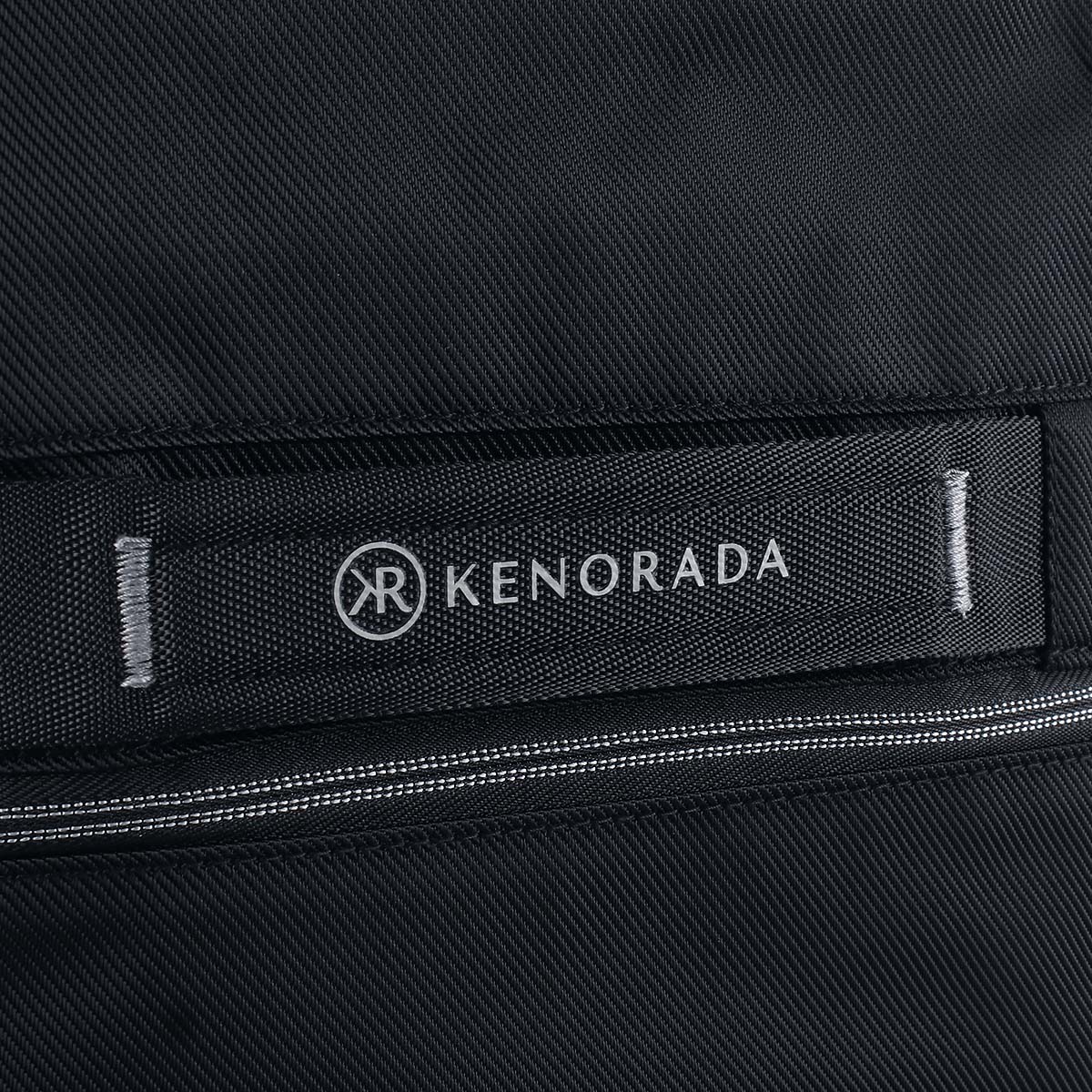 KENORADA Rollen-Reisetasche mit Rucksackfunktion RT31B M Black 
