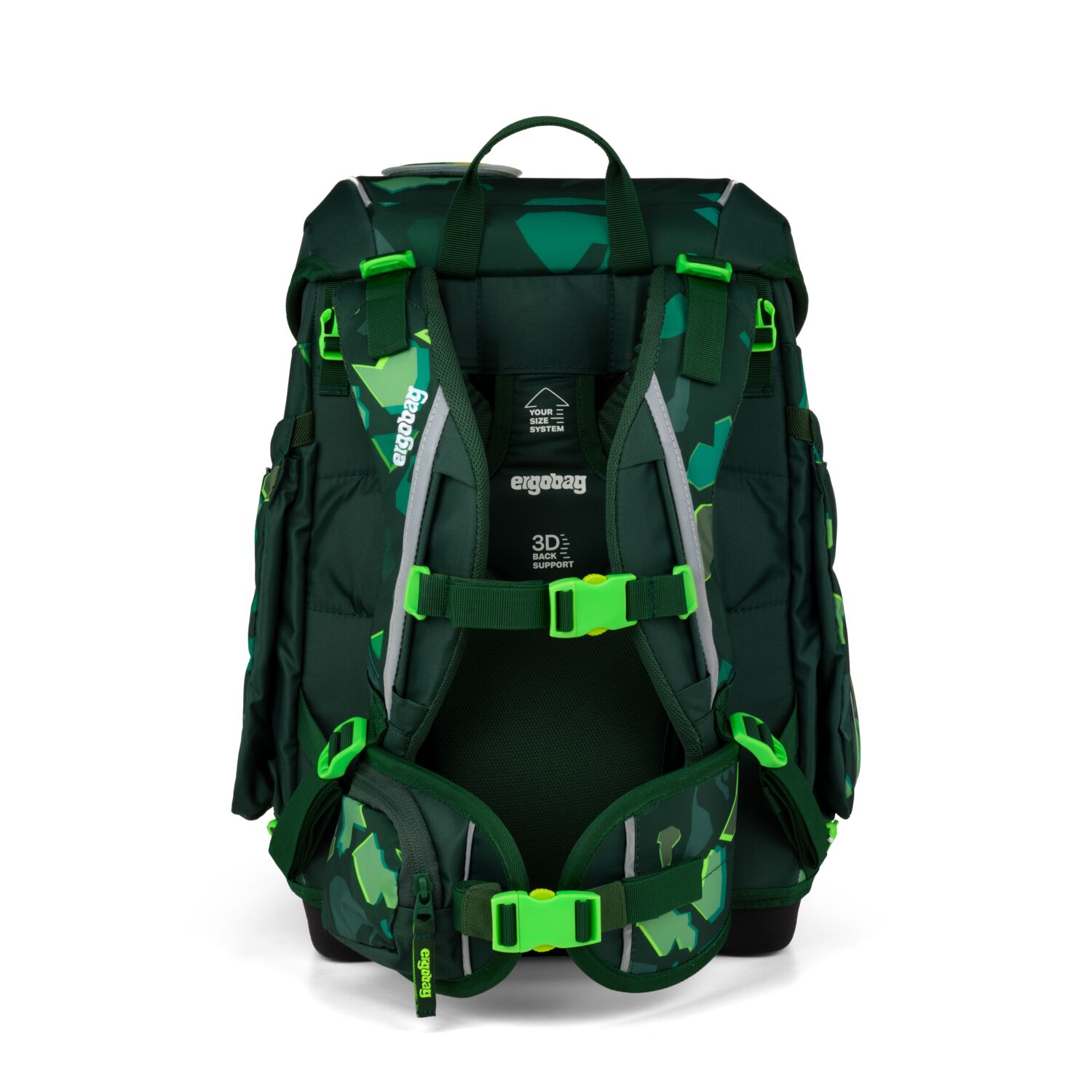 Ergobag Schulranzen-Set Cubo DinosauriBär 2027