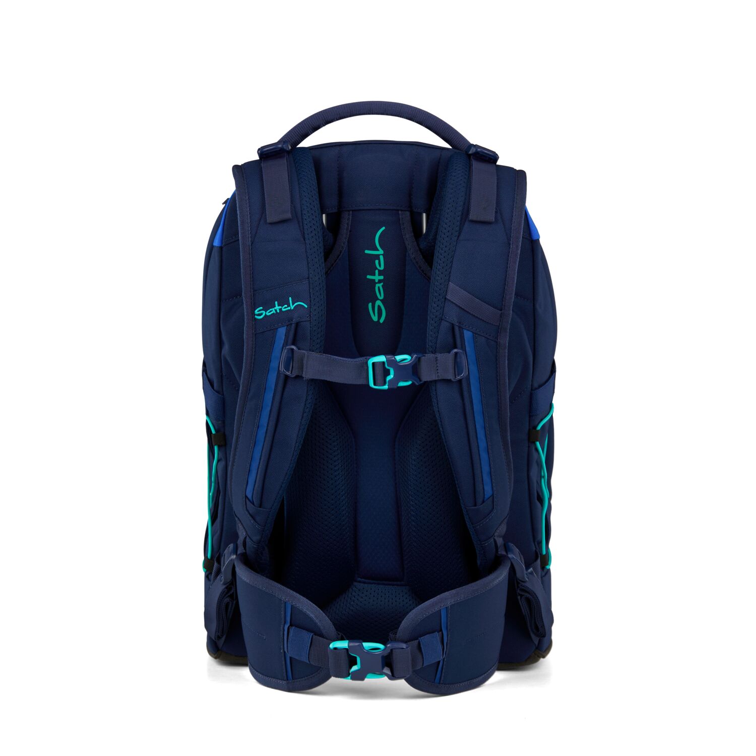 Satch Pack Schulrucksack Crossed Blue 2025