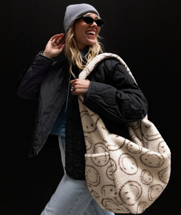 Reisenthel Moonbag Smiley Teddy Chocolate