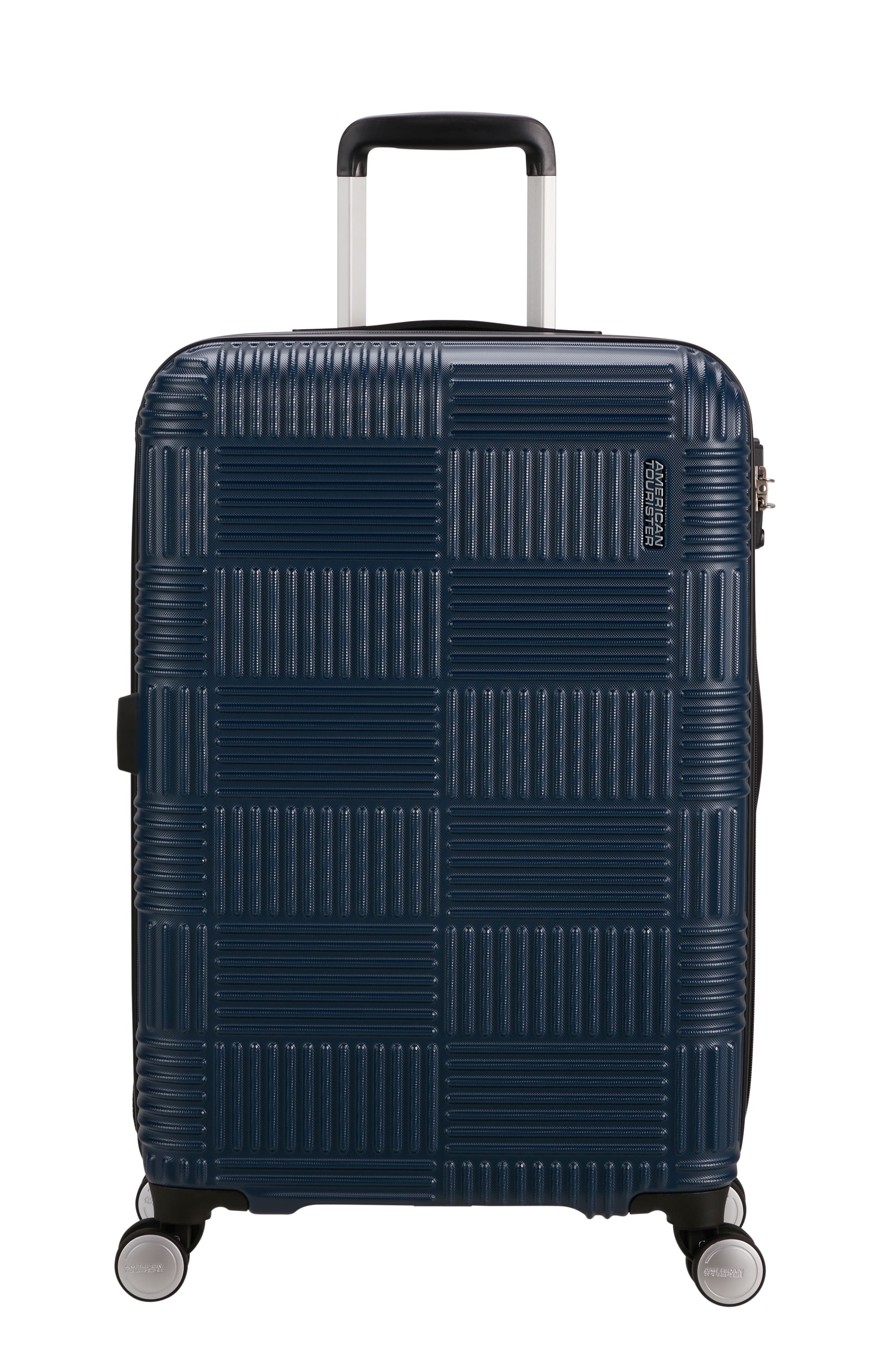 American Tourister Hartschalenkoffer Geoblast 66cm darkblue