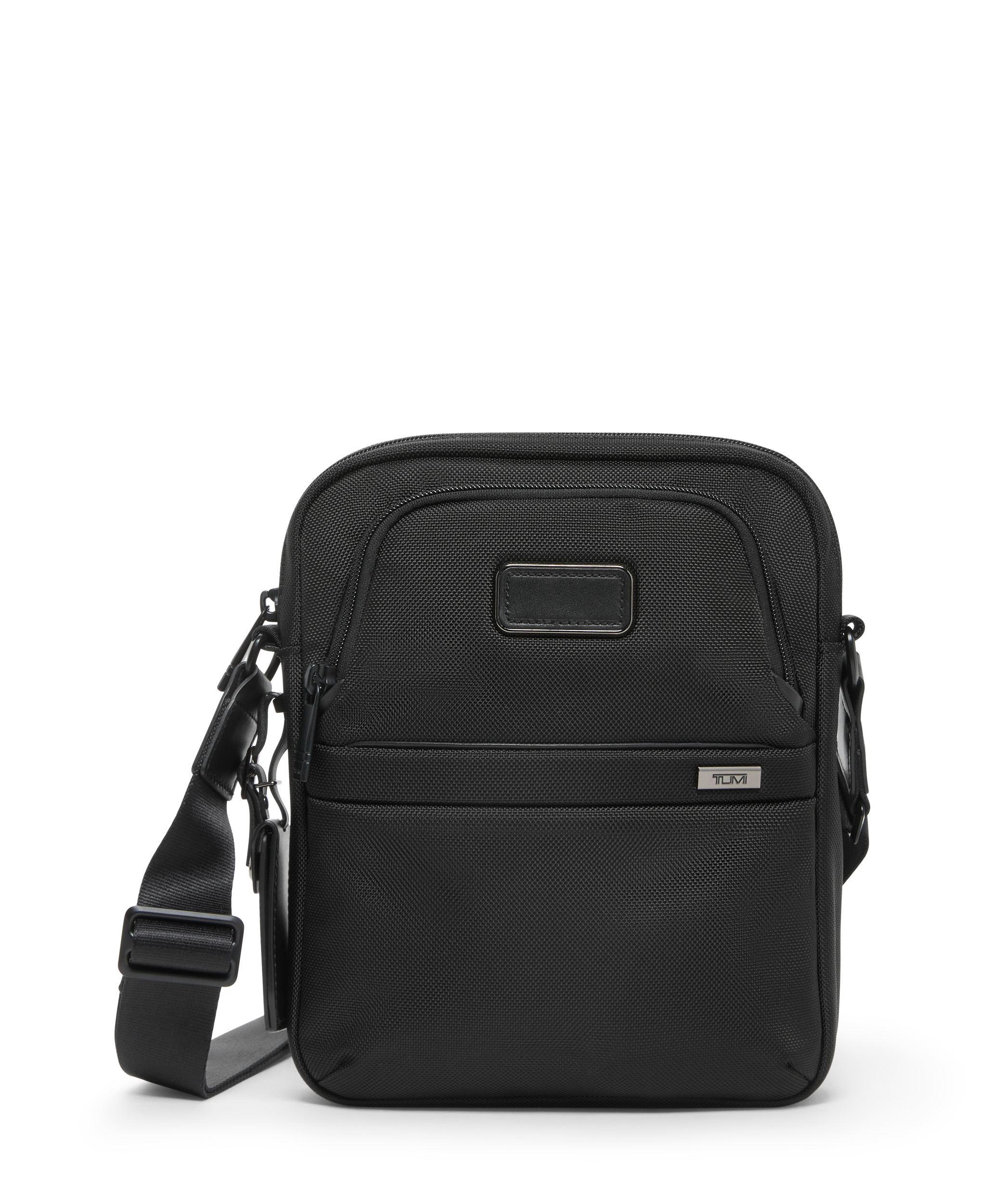 TUMI Alpha 4 mittlere Umhängetasche black