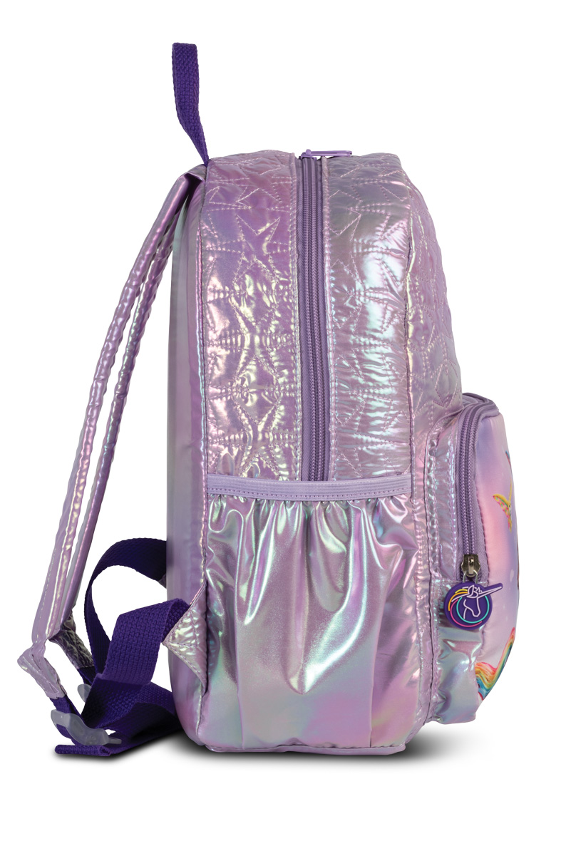 Glühwürmchen Kinderrucksack Unicorn Academy hellviolett